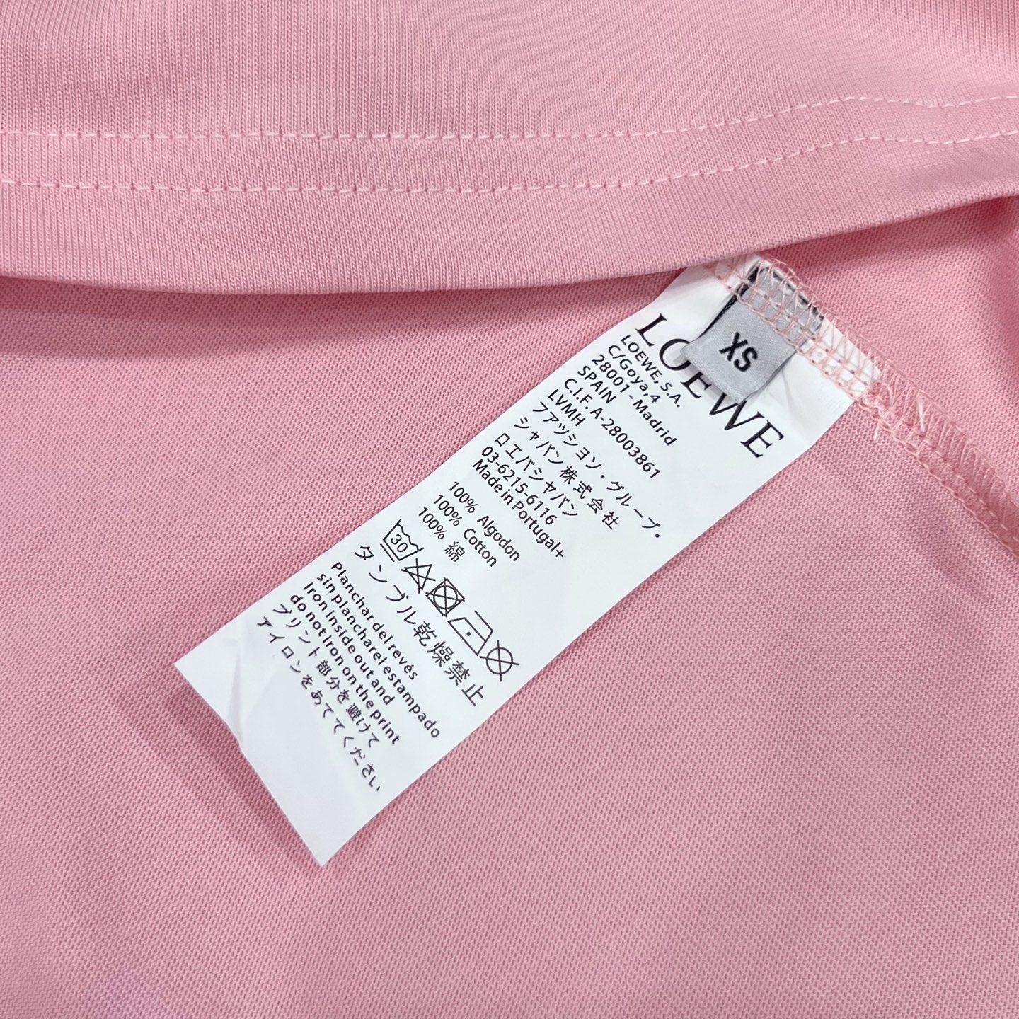 Loewe T Shirt  Embroider Logo Size XS-L