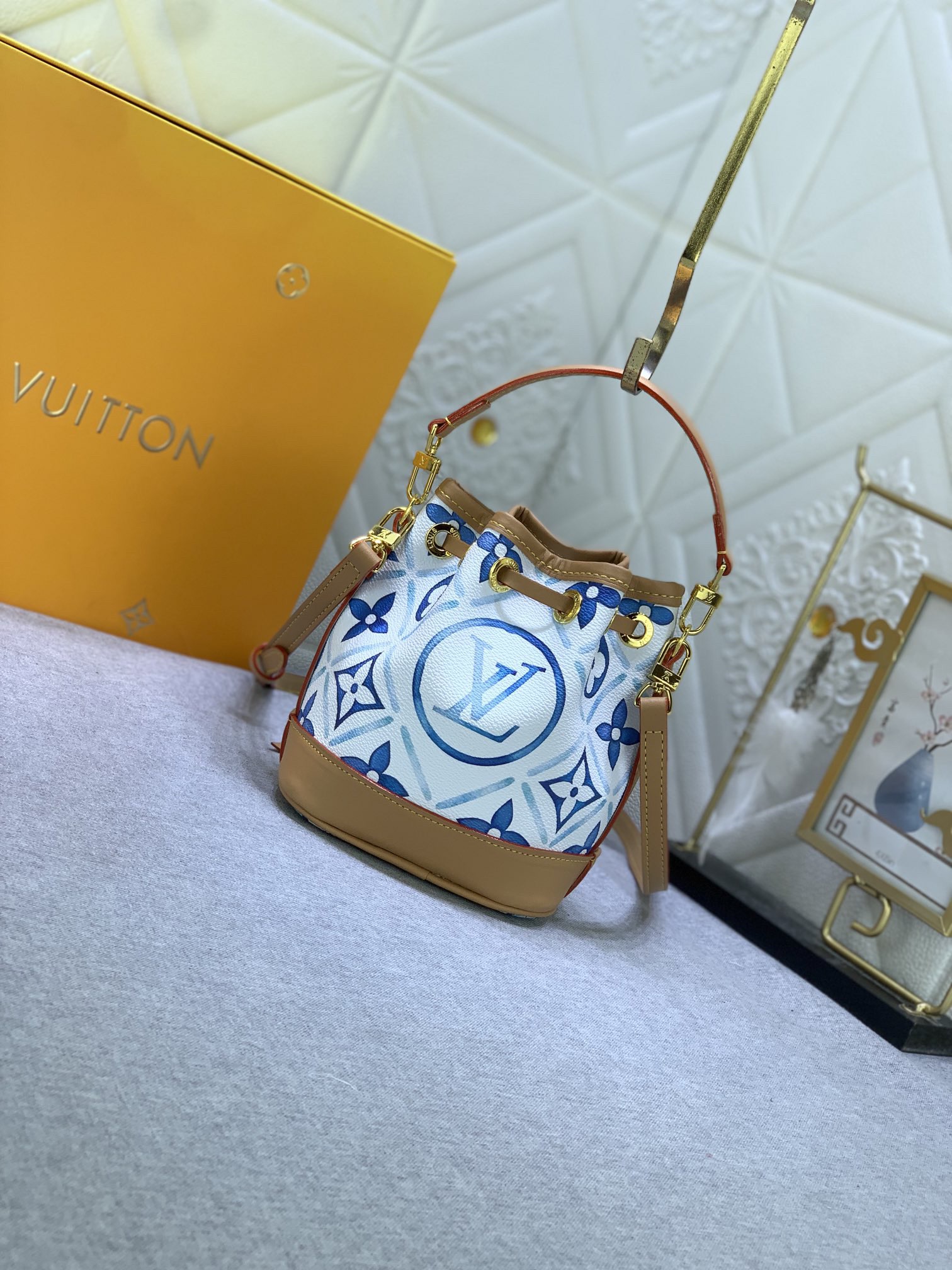 Louis Vuitton M83620 Nano Noé Shoulder Bag Size 13*16*10cm