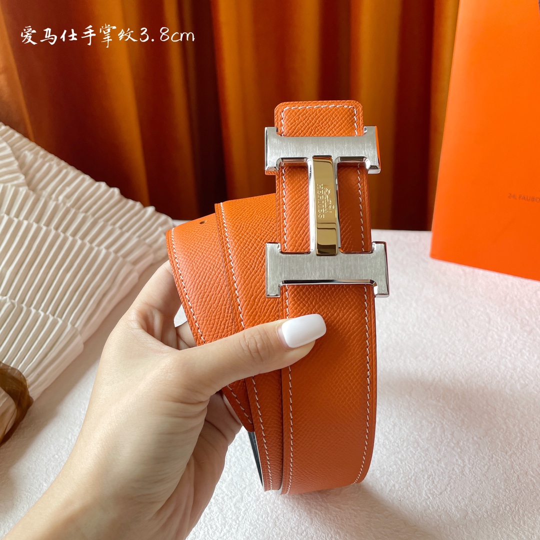 Hermes Men Belt Width 3.8cm