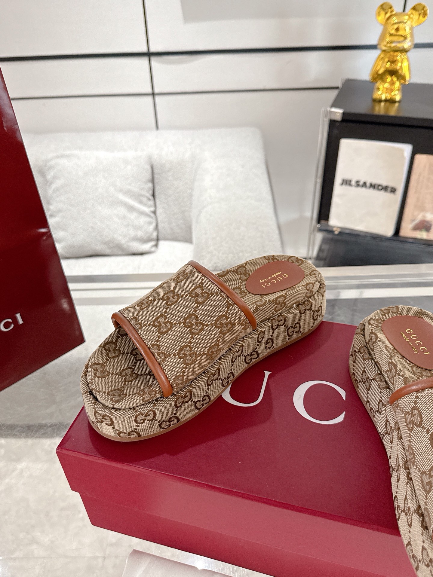 Gucci Platform Sandal Slippers Size 36-44