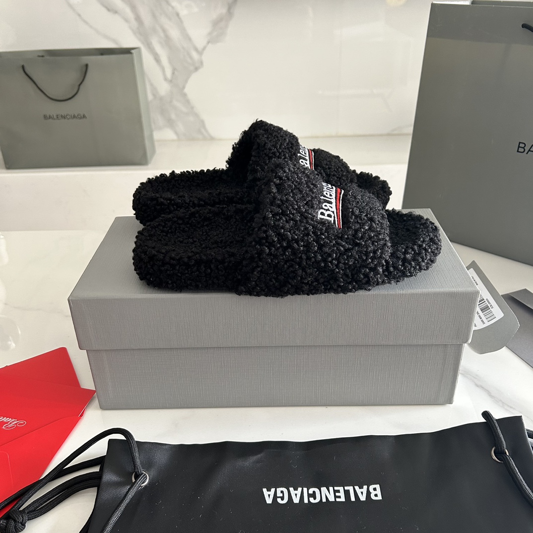 Balenciaga 23FW New Winter Slippers Size 35-41