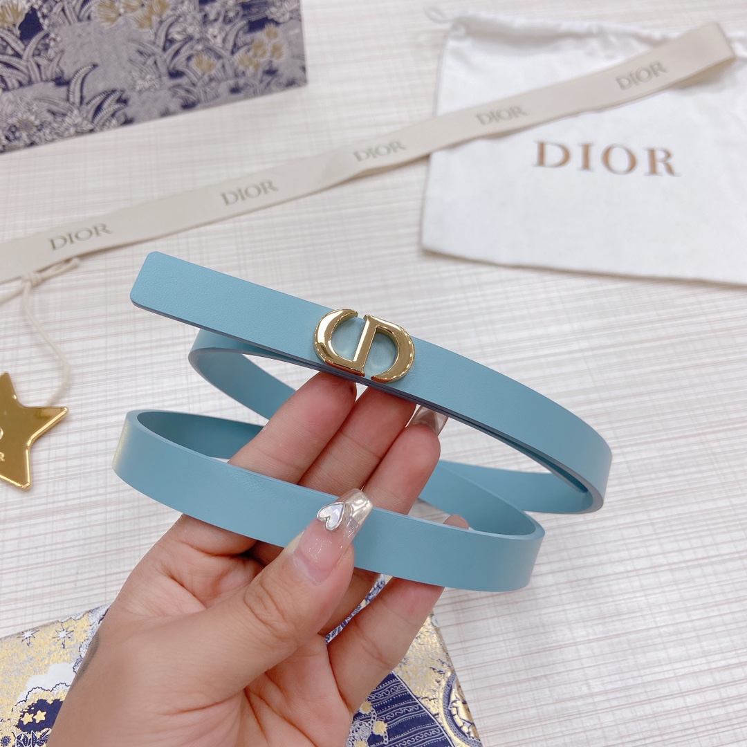 Dior Women Belt Width 1.5cm