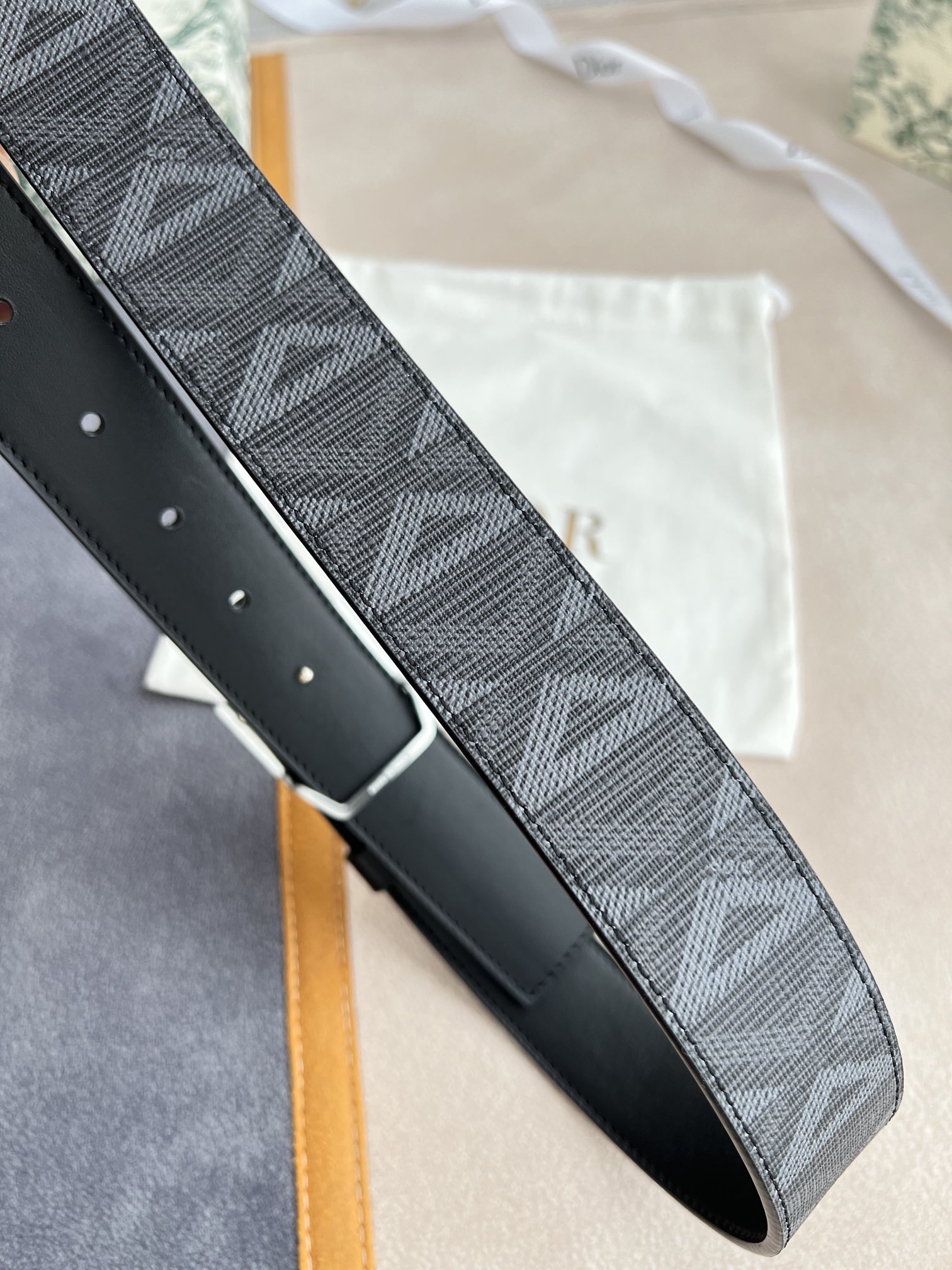 Dior Men Belt Width 3.5cm