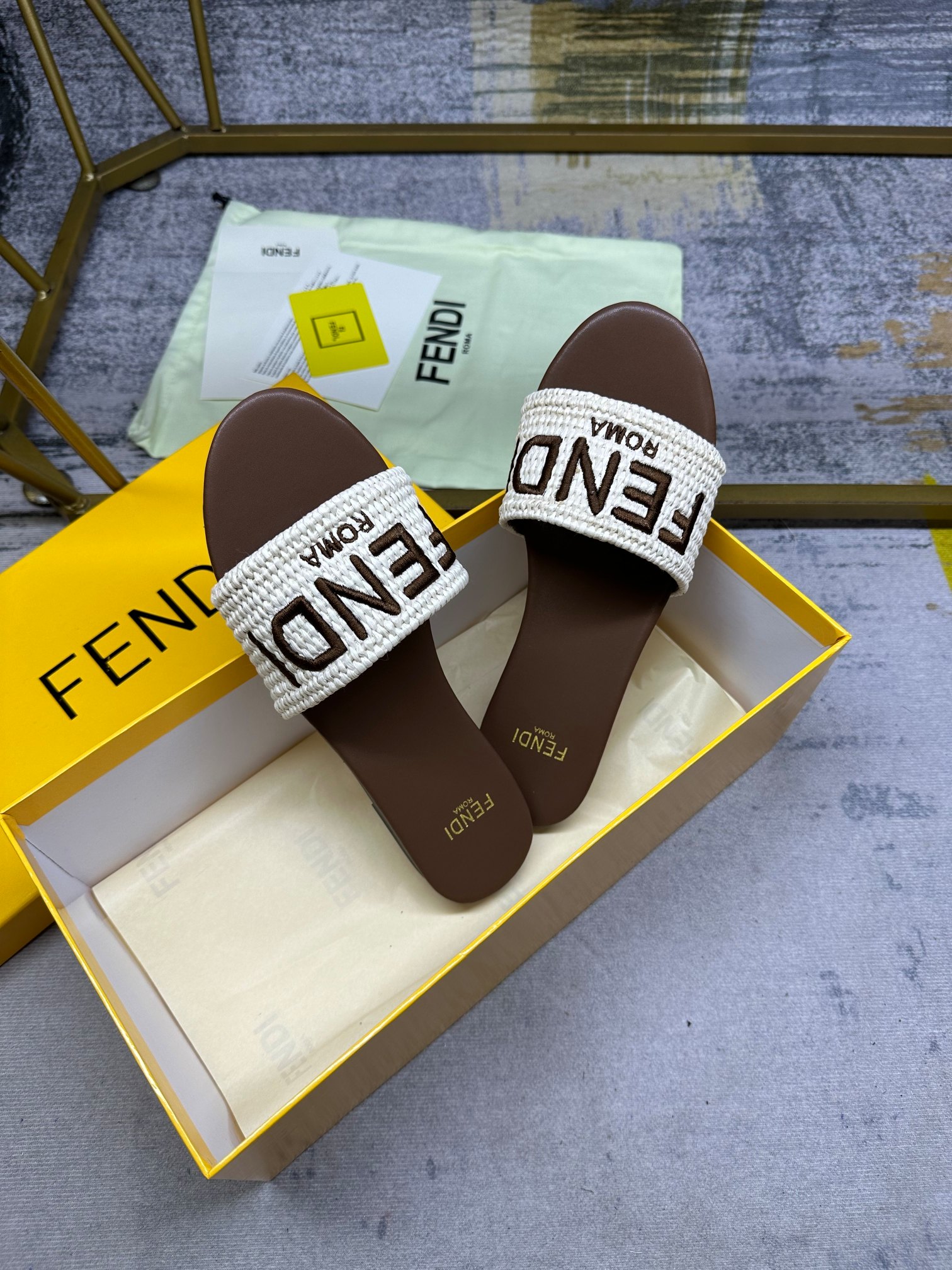 Fendi Slippers Size 36-42
