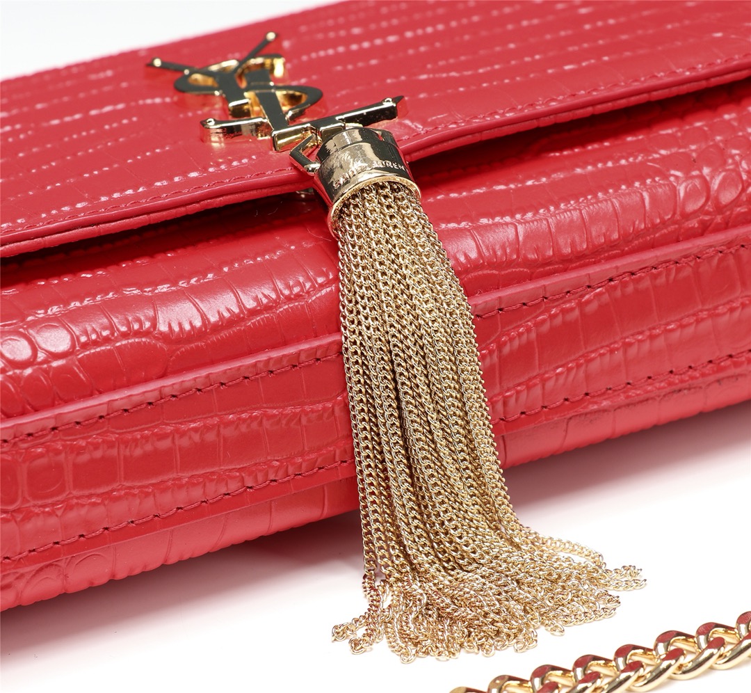 YSL Women Shoulder Bags Size 24*5.5*14.5cm