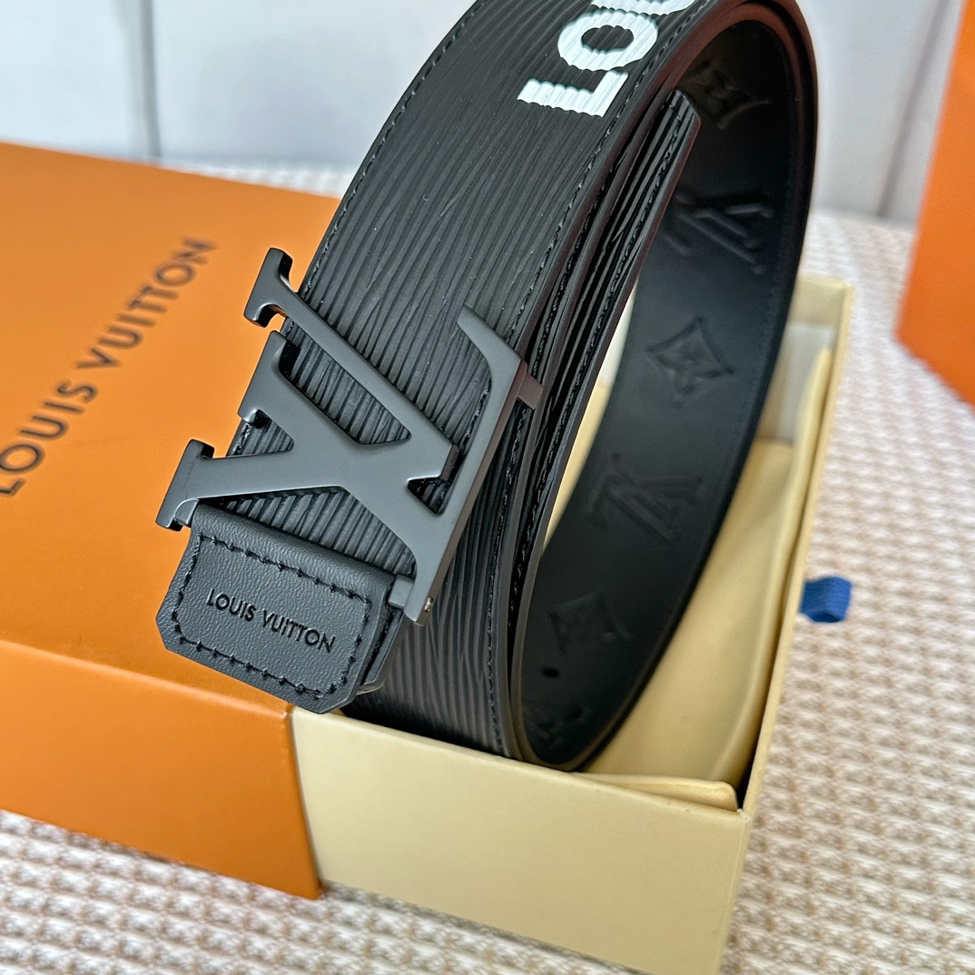 Louis Vuitton Men Belt Width 4cm