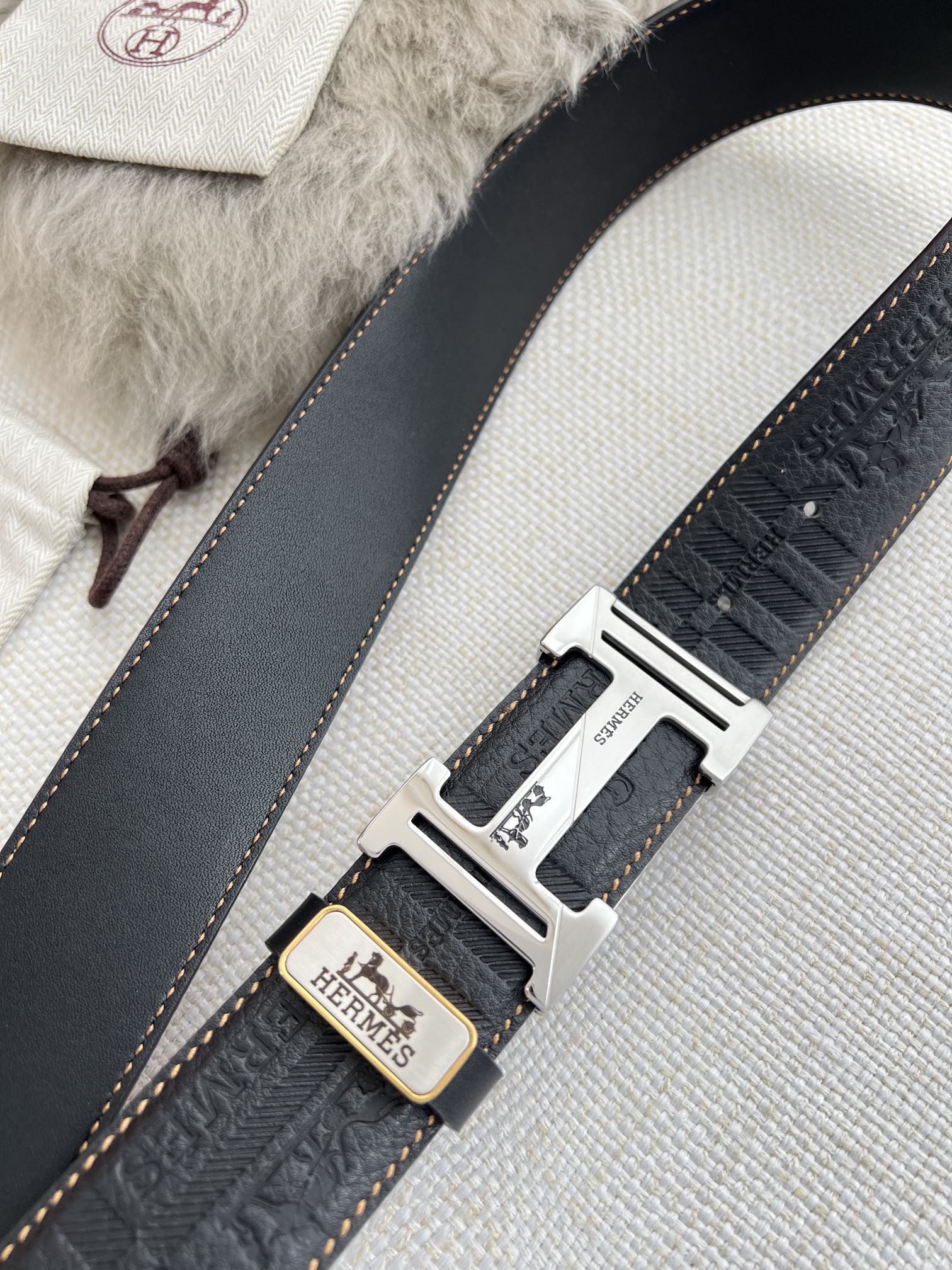 Hermes Men Belt Width 3.8cm