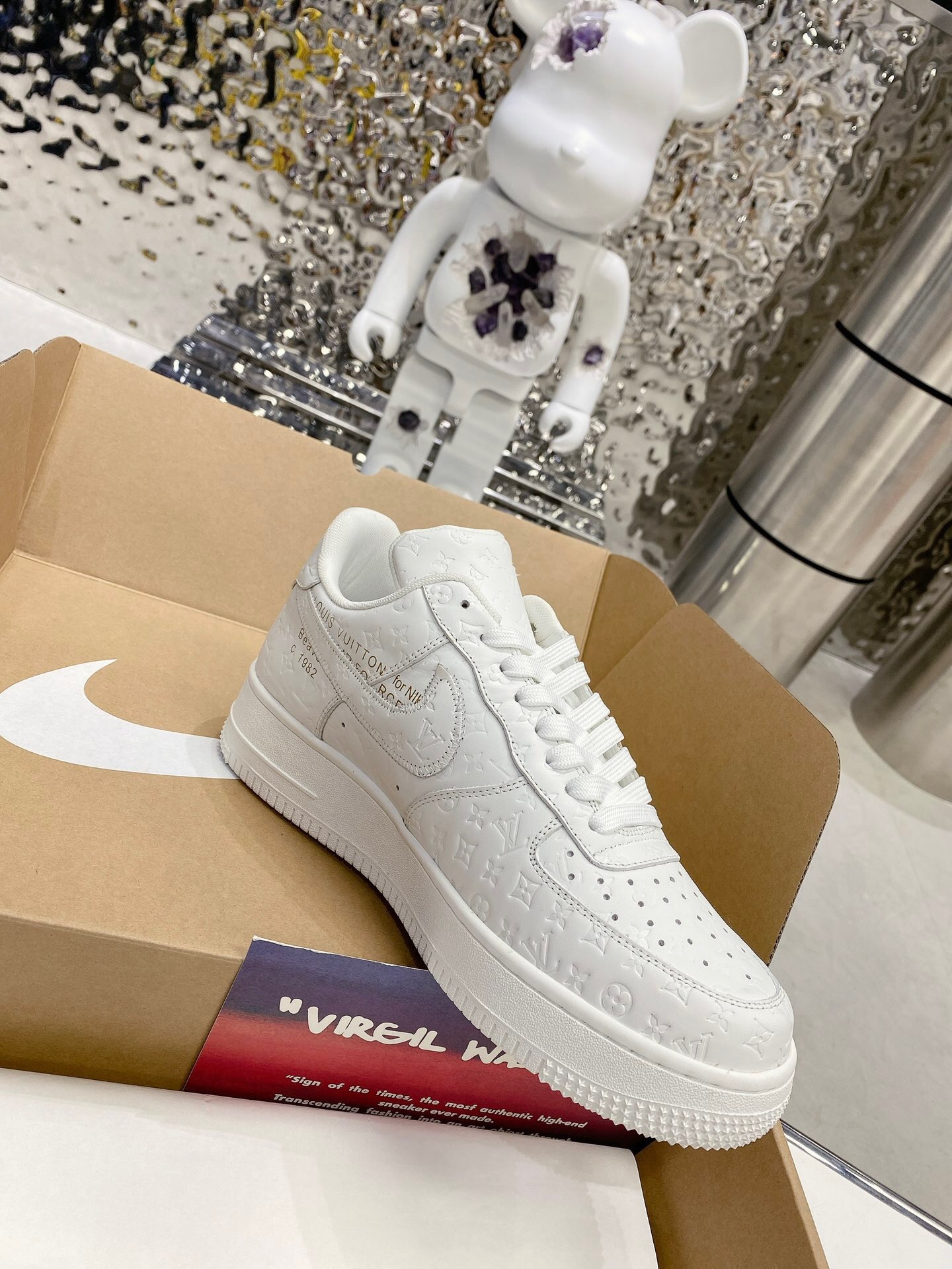 Louis Vuitton x Off White x Air Force 1 Sneaker Size 36-45