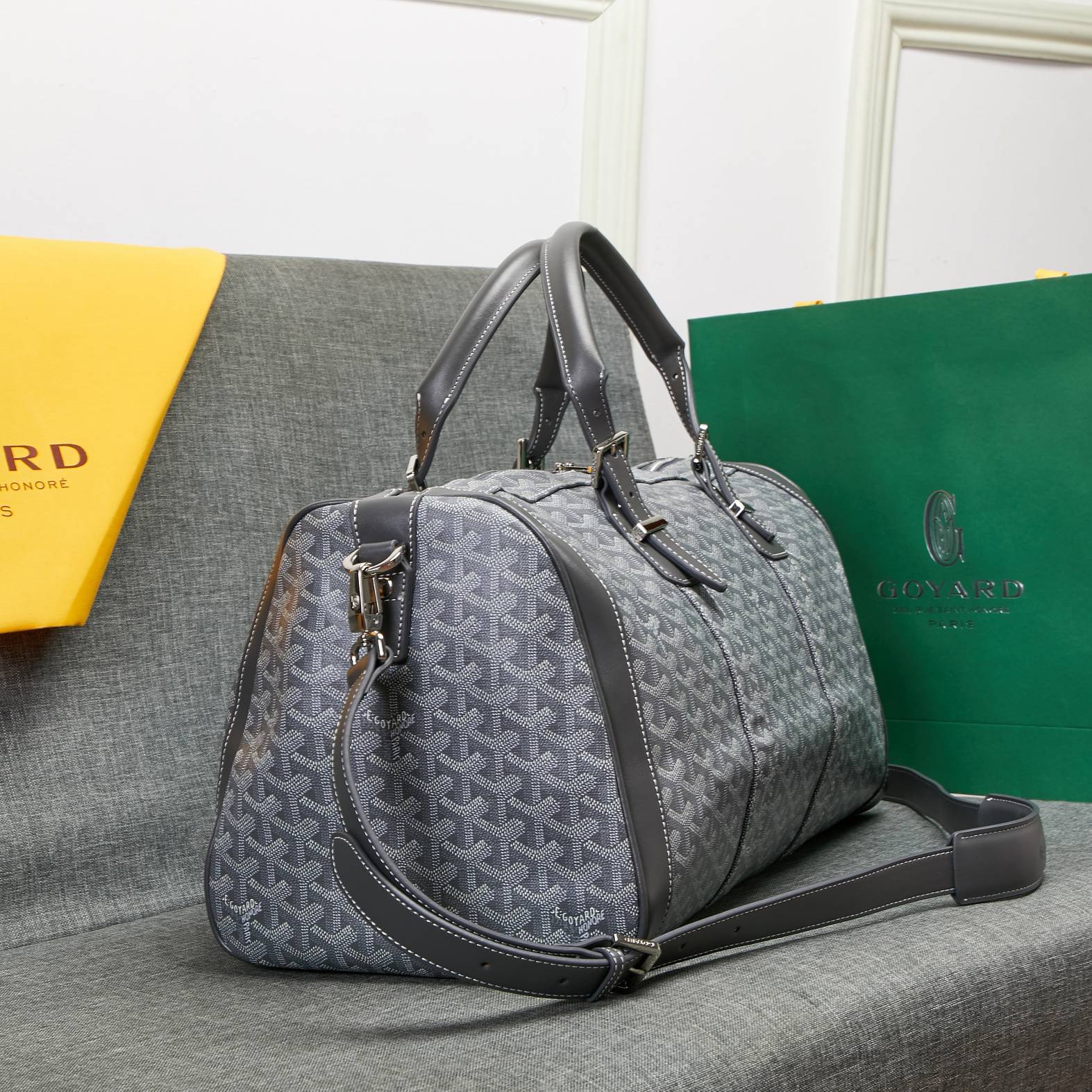 Goyard Bowling Travel Bags Size 48*28*22cm