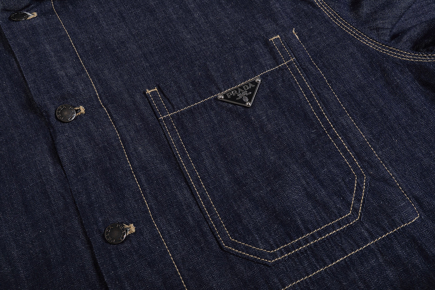 Prada Denim Jacket Shirt S-XL