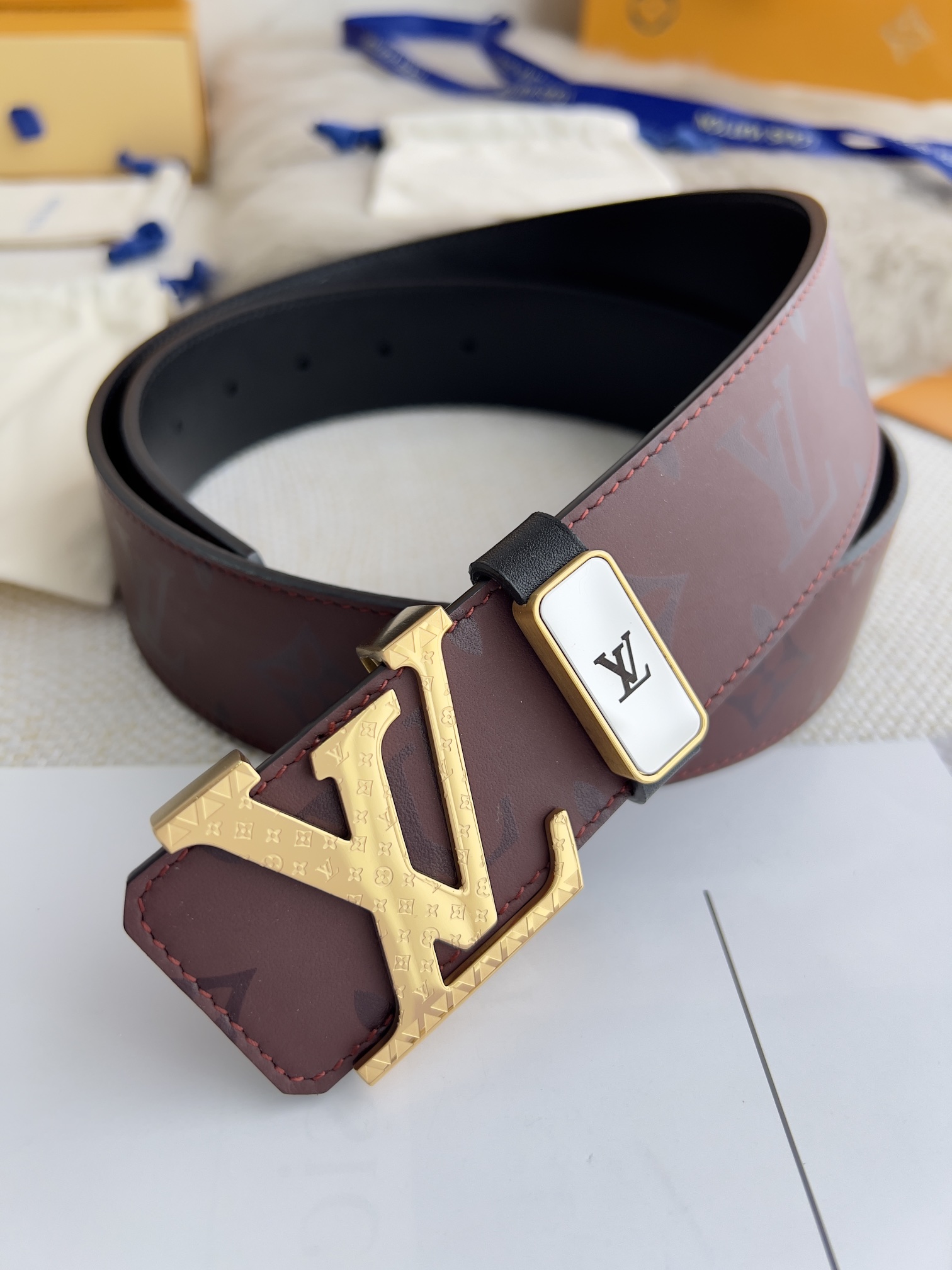 Louis Vuitton Men Belt Width 3.8cm
