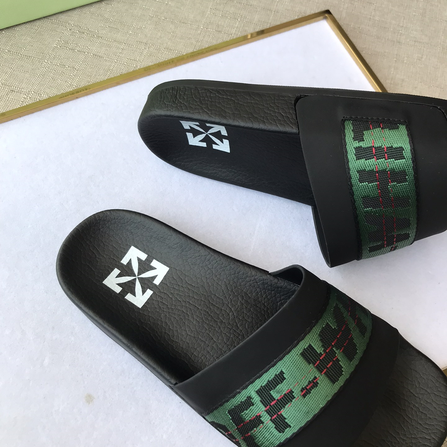 OFF White Mens Women Sandals Gr. 36-46