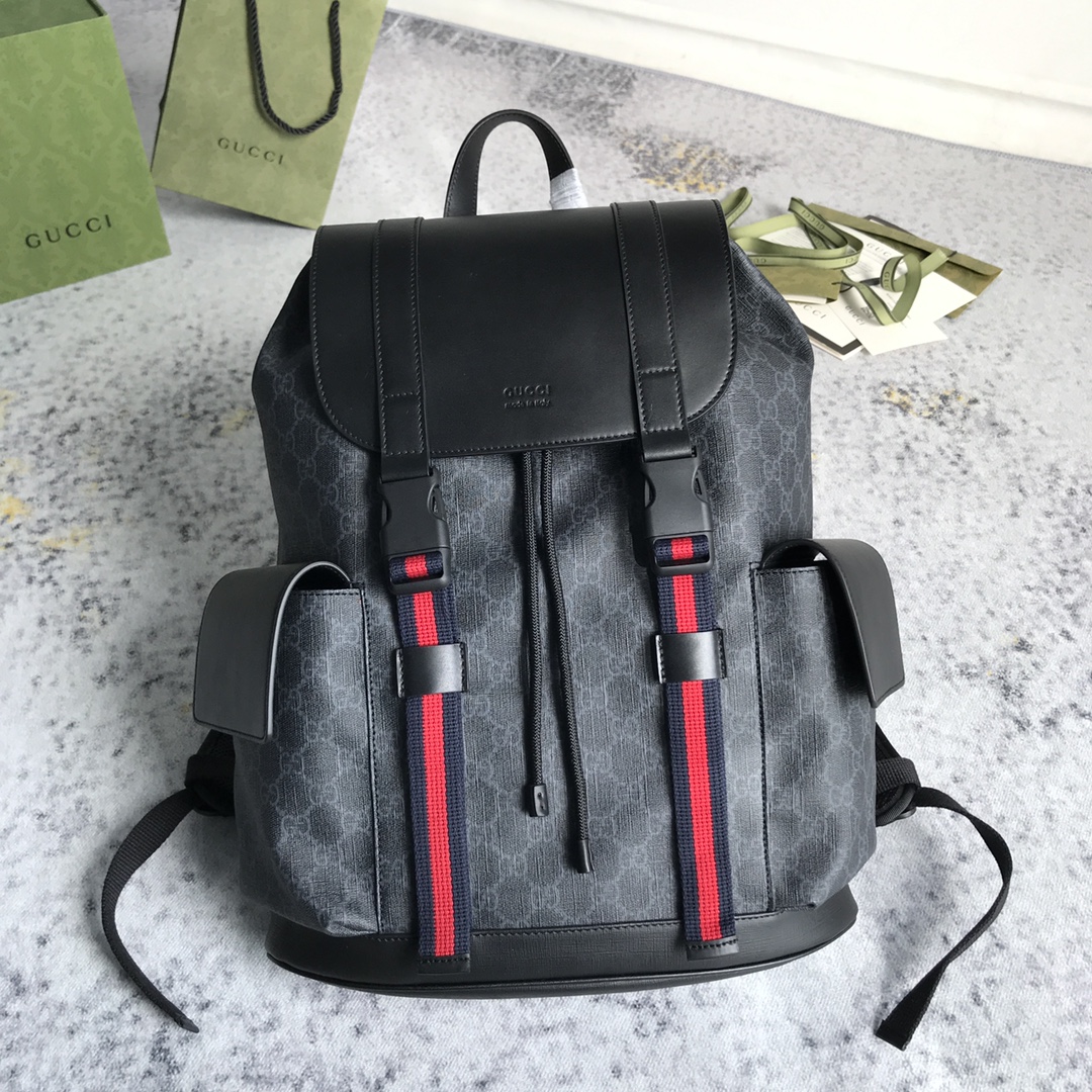 Gucci Mens Backpack Bags Rucksack 42*34*16cm