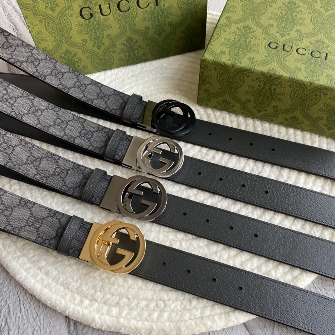 Gucci Men Belt Width 3.8cm