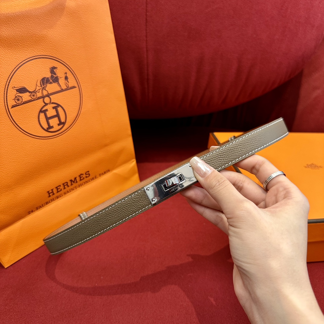 Hermes Women Belt Width 2cm