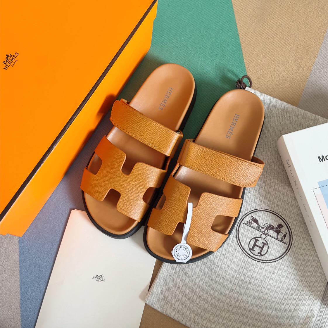 Hermes chypre Slippers Size 36-45