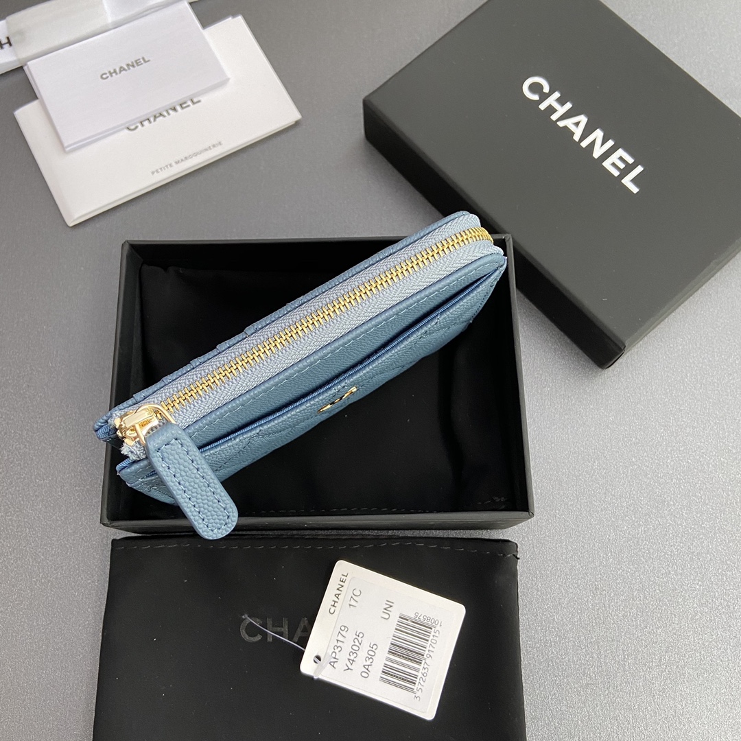 Chanel Card Holder Size 13*9*2cm