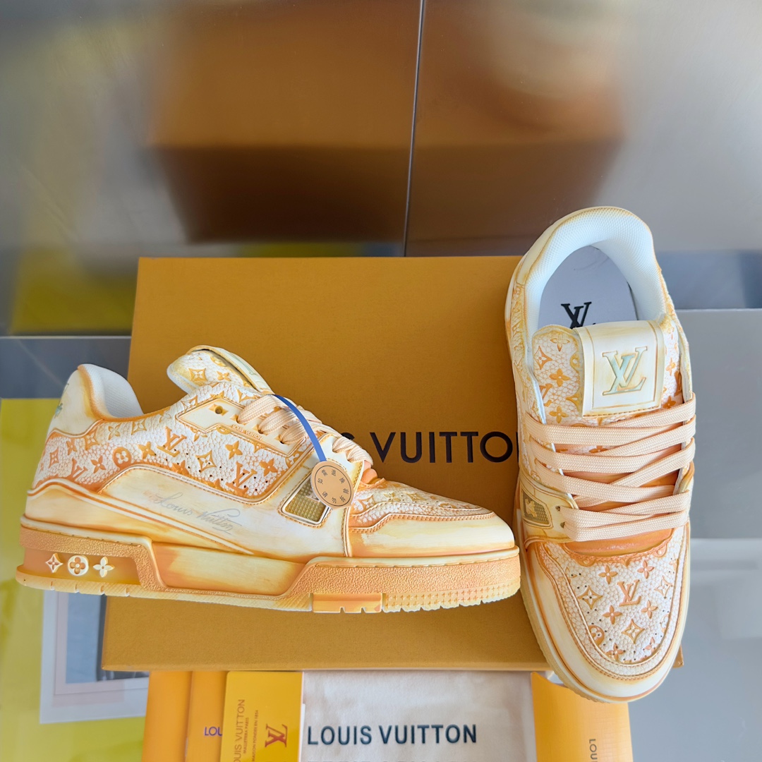 Louis Vuitton 2024ss Trainer Sneaker Size 36-46
