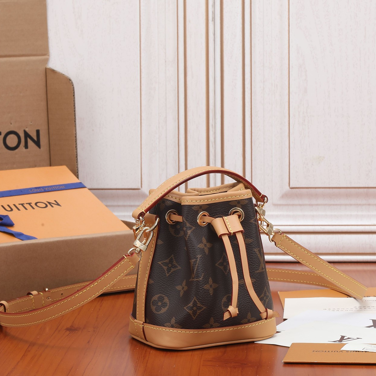 Louis Vuitton M46099 Bagatelle Women Bags Size 22*14*9cm