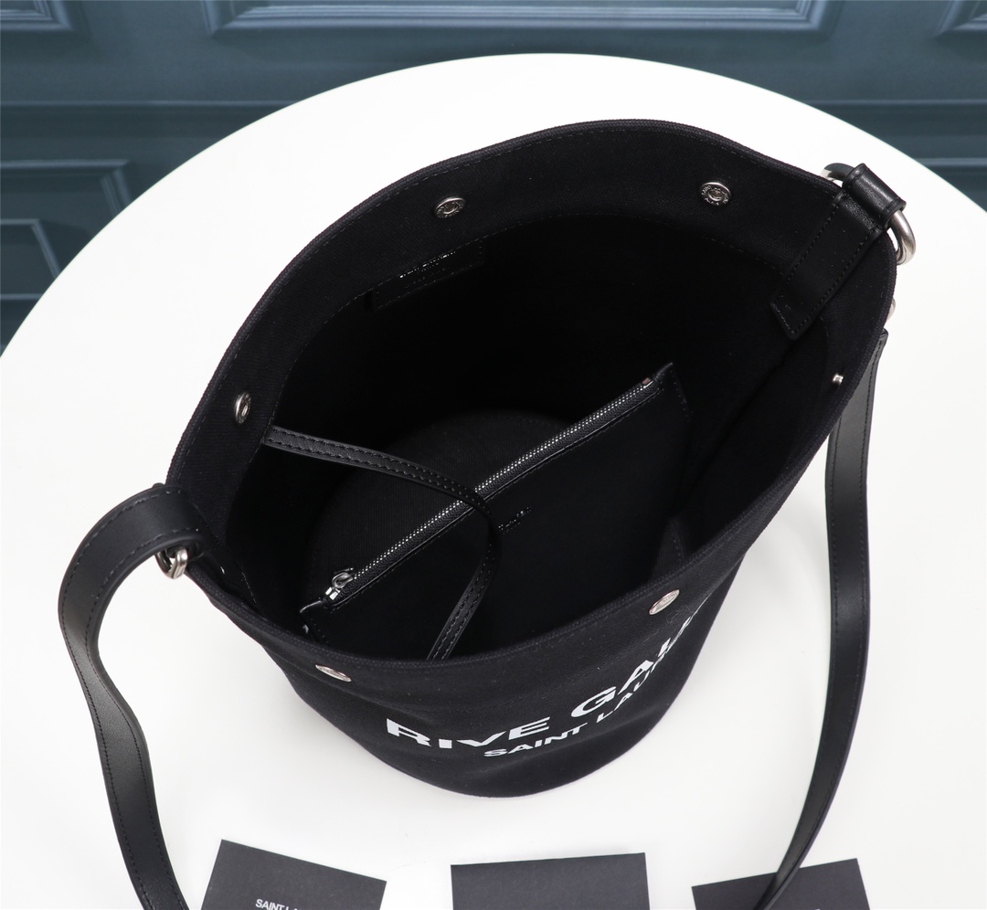 YSL Rive Gauche Women Shoulder Bags Size 30cm