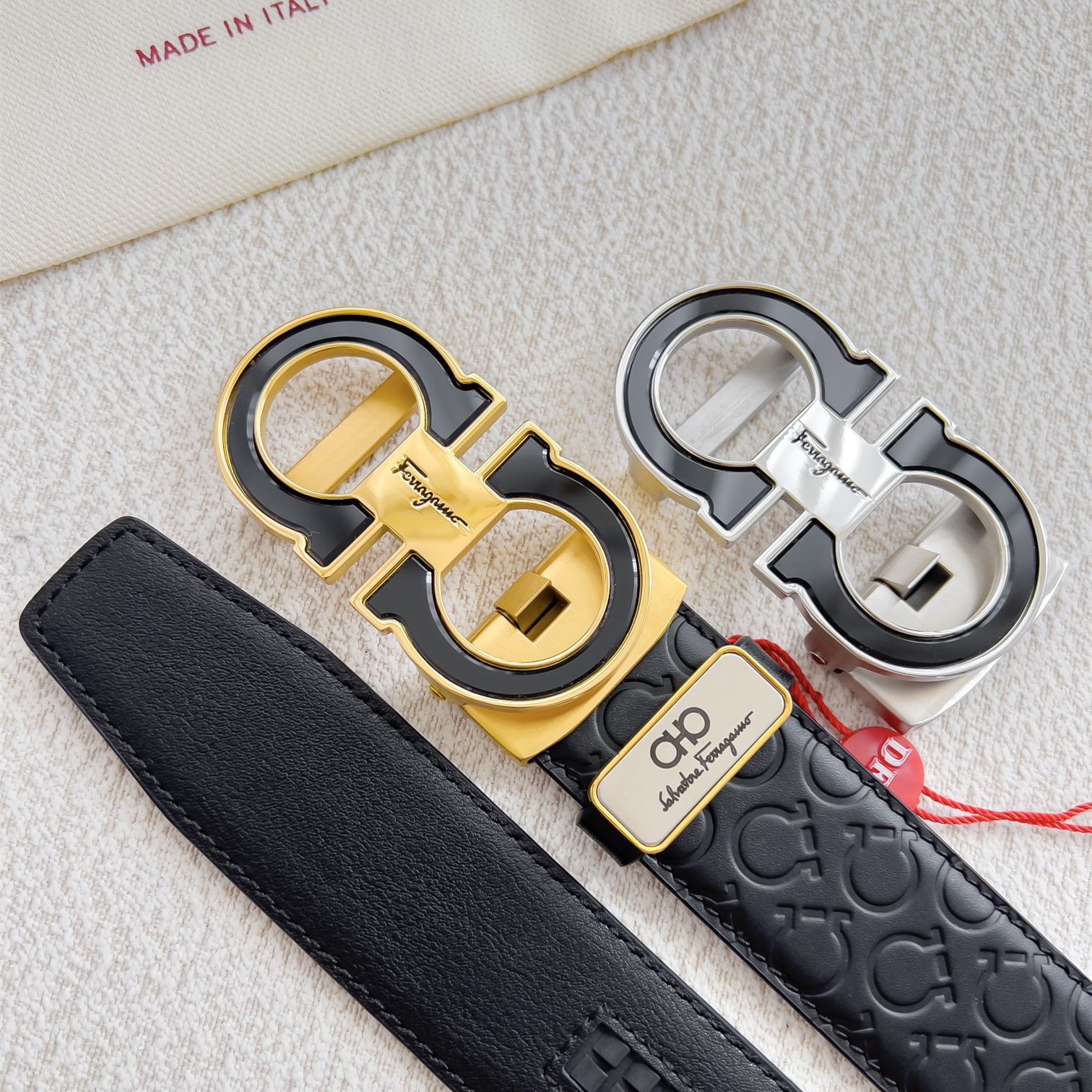 Ferragamo Men Belt Width 3.5cm