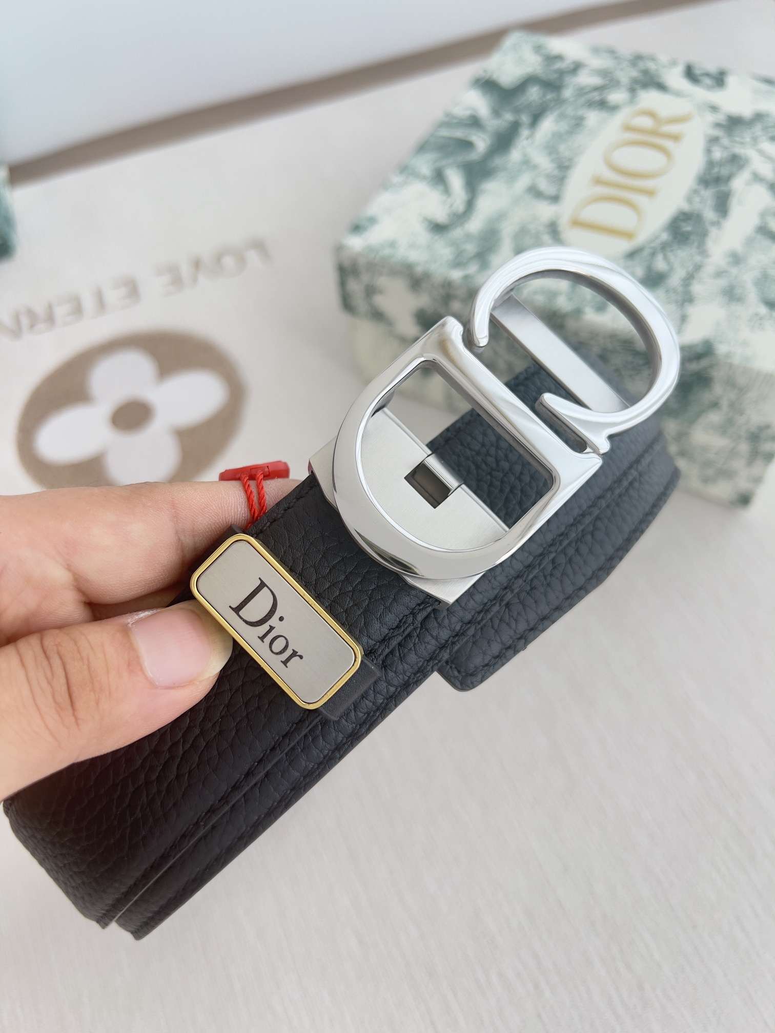 Dior Men Belt Width 3.5cm