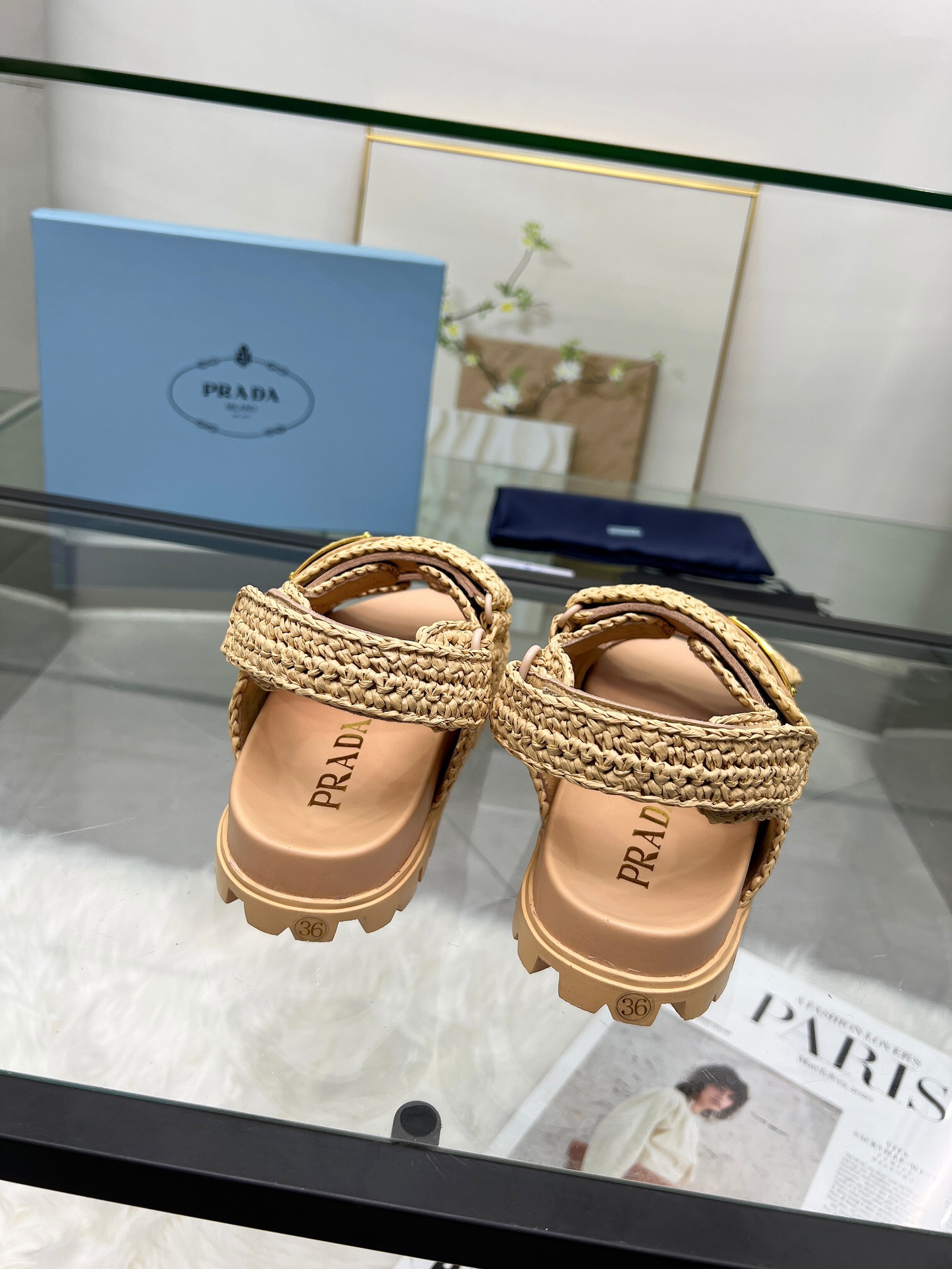 Prada 2024 New Monolith sandals Size 36-41