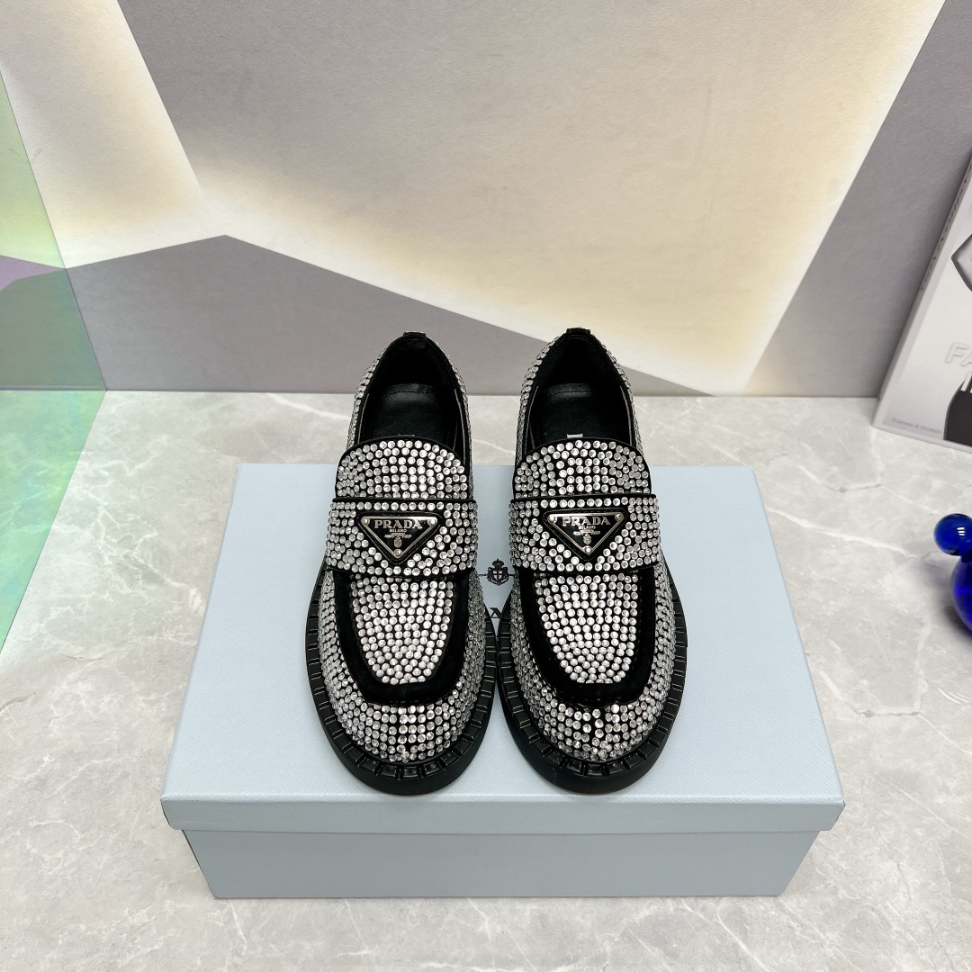 Prada New Women Loafers Size 35-41