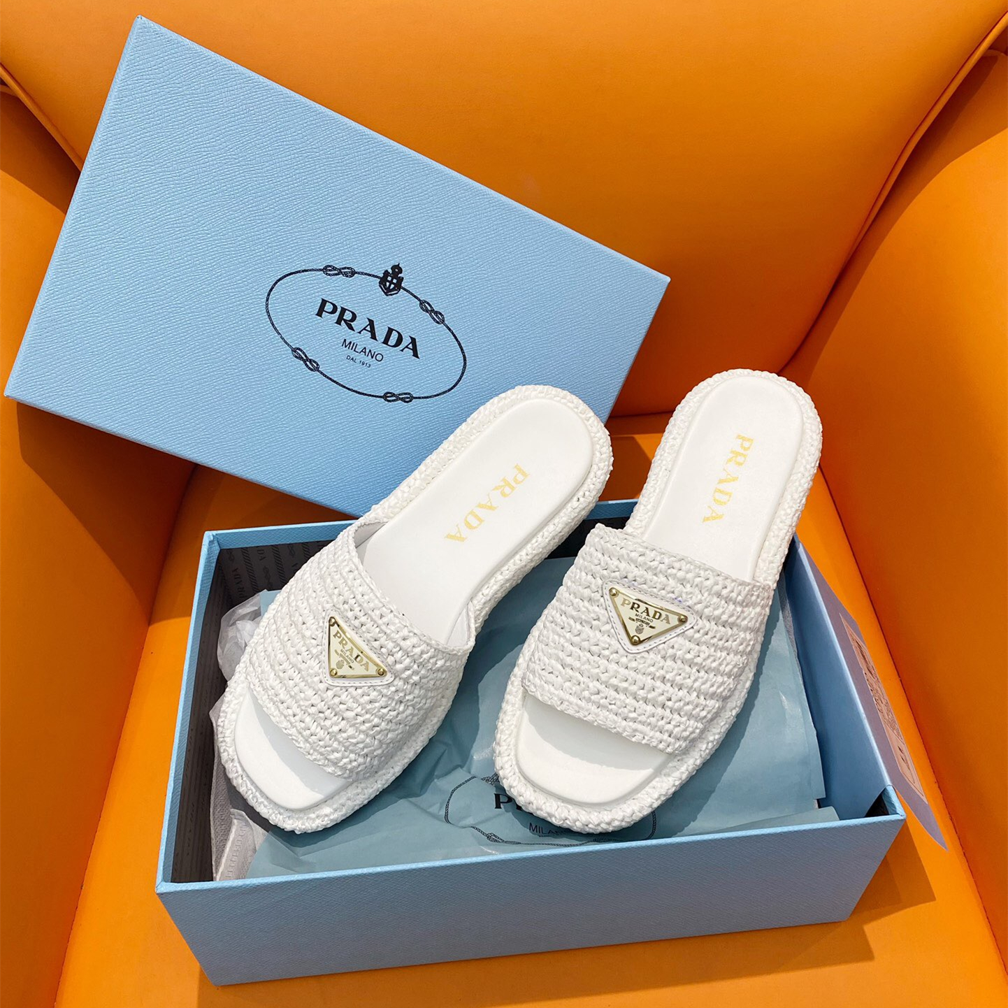 Prada 2024 New Monolith sandals Size 36-40