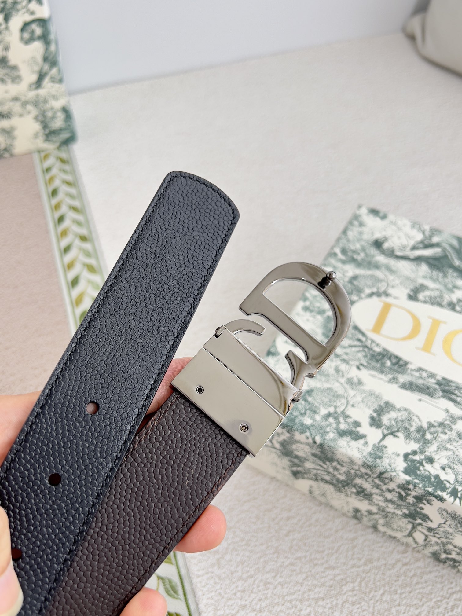 Dior Men Belt Width 3.5cm