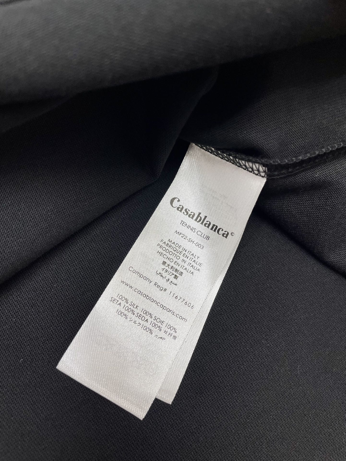 Casablanca T Shirt Size S-XL