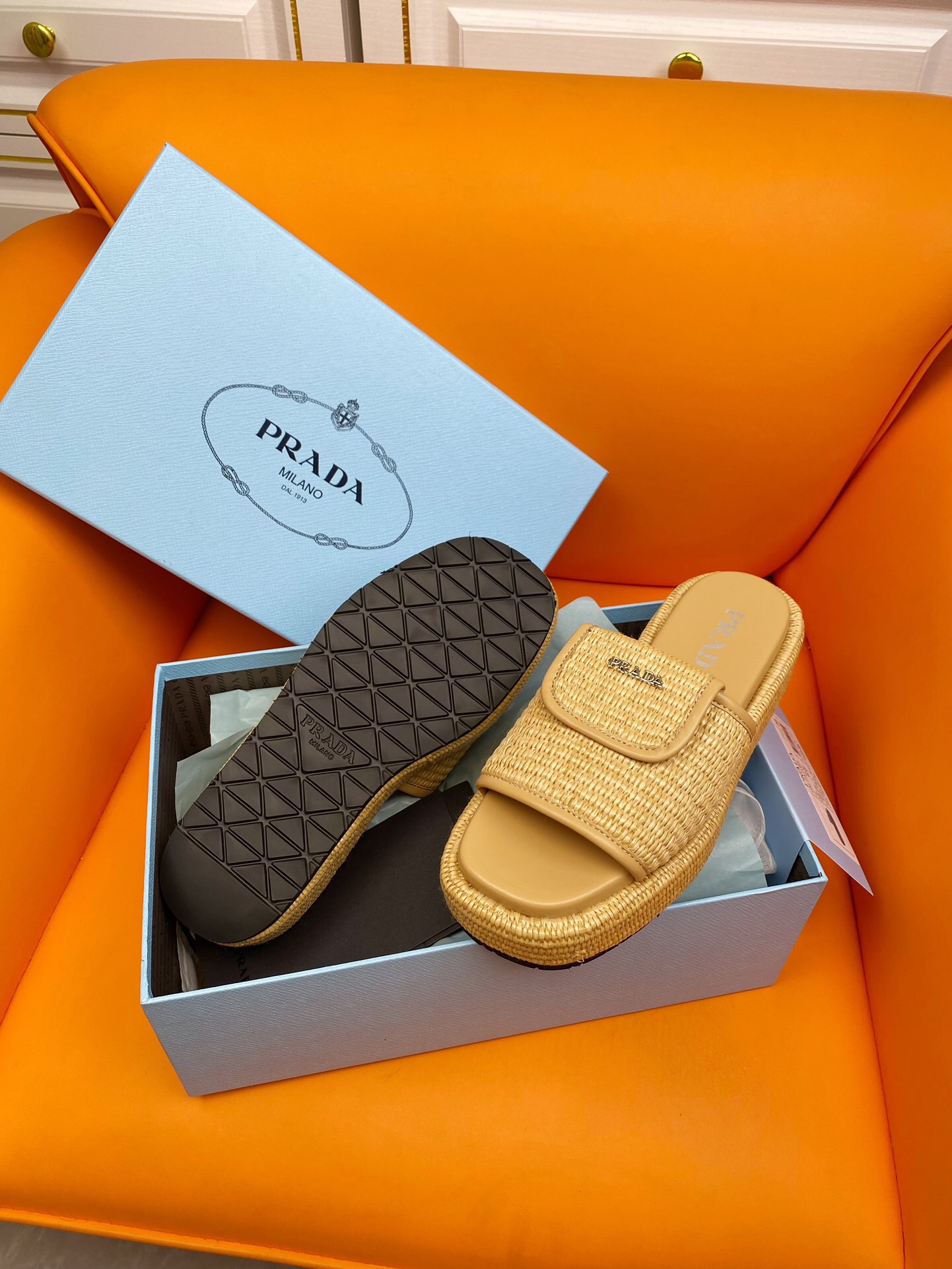 Prada 2024 New Monolith sandals Size 36-40