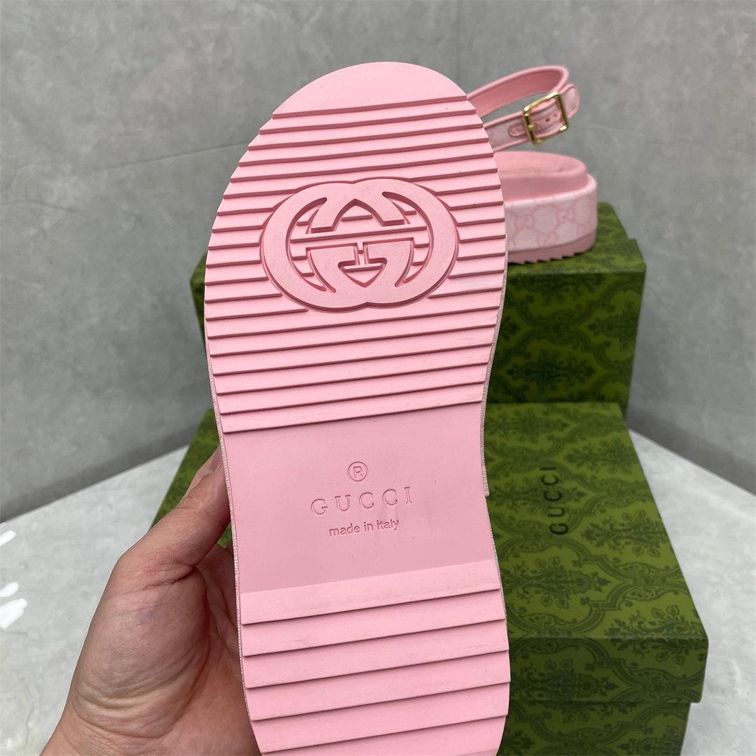 Gucci Platform GG Sandal Slippers Size 36-41