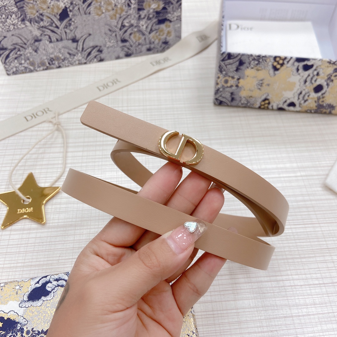 Dior Women Belt Width 1.5cm