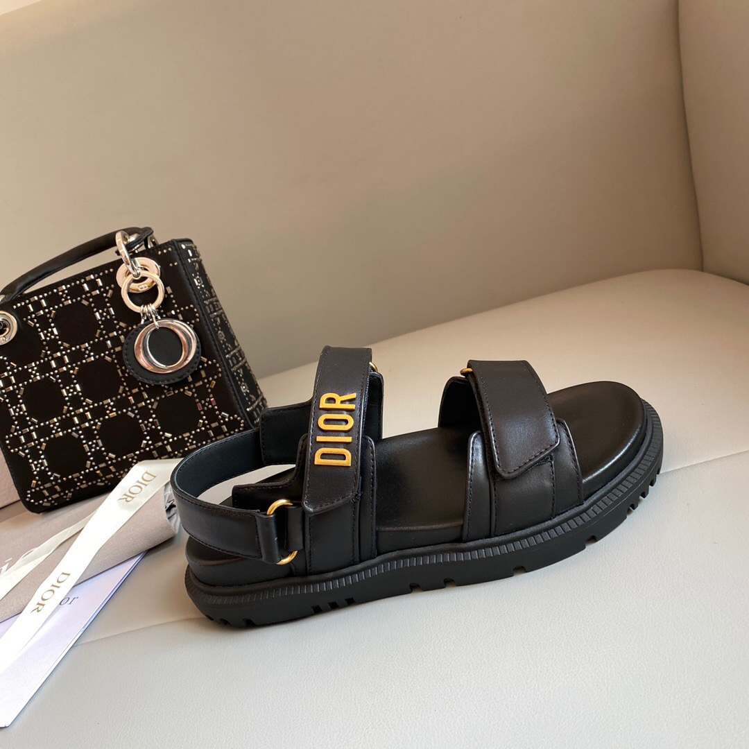Dior Dioract Sandals Size 35-41 11-Color