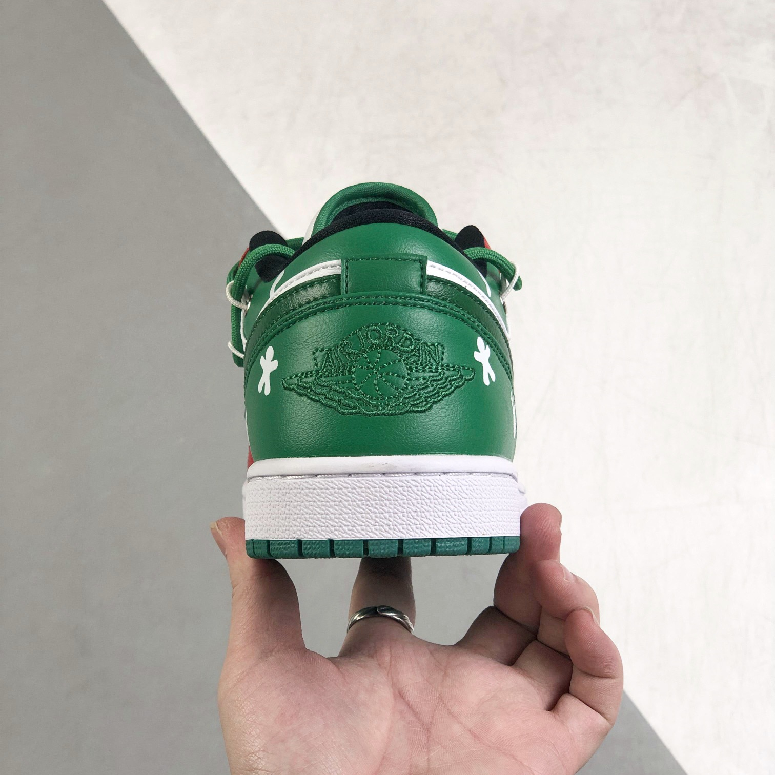 Nike Air Jordan 1 x OFF White Low Top Sneakers Shoes Gr. 36-46