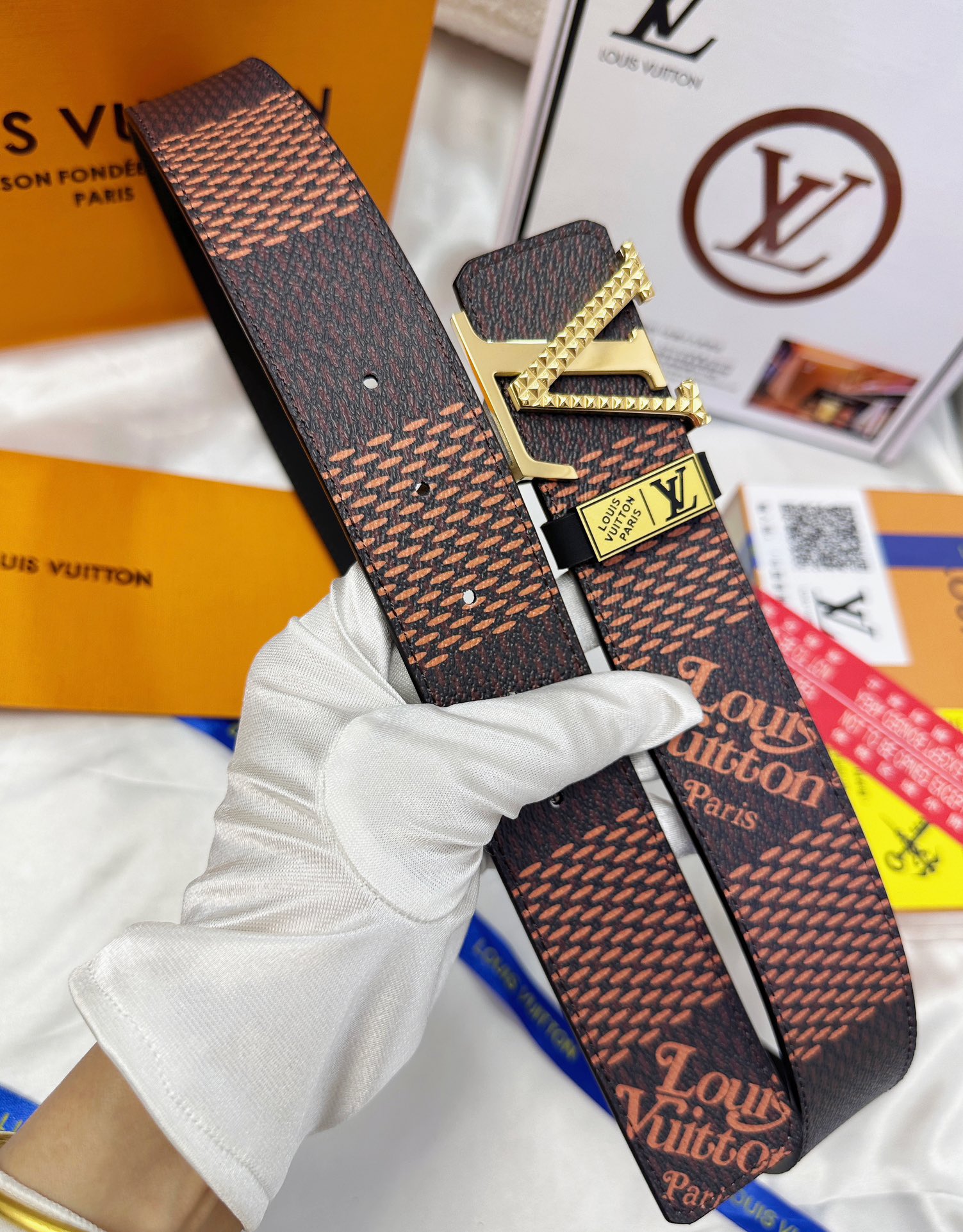 Louis Vuitton Men Belt Width 3.8cm