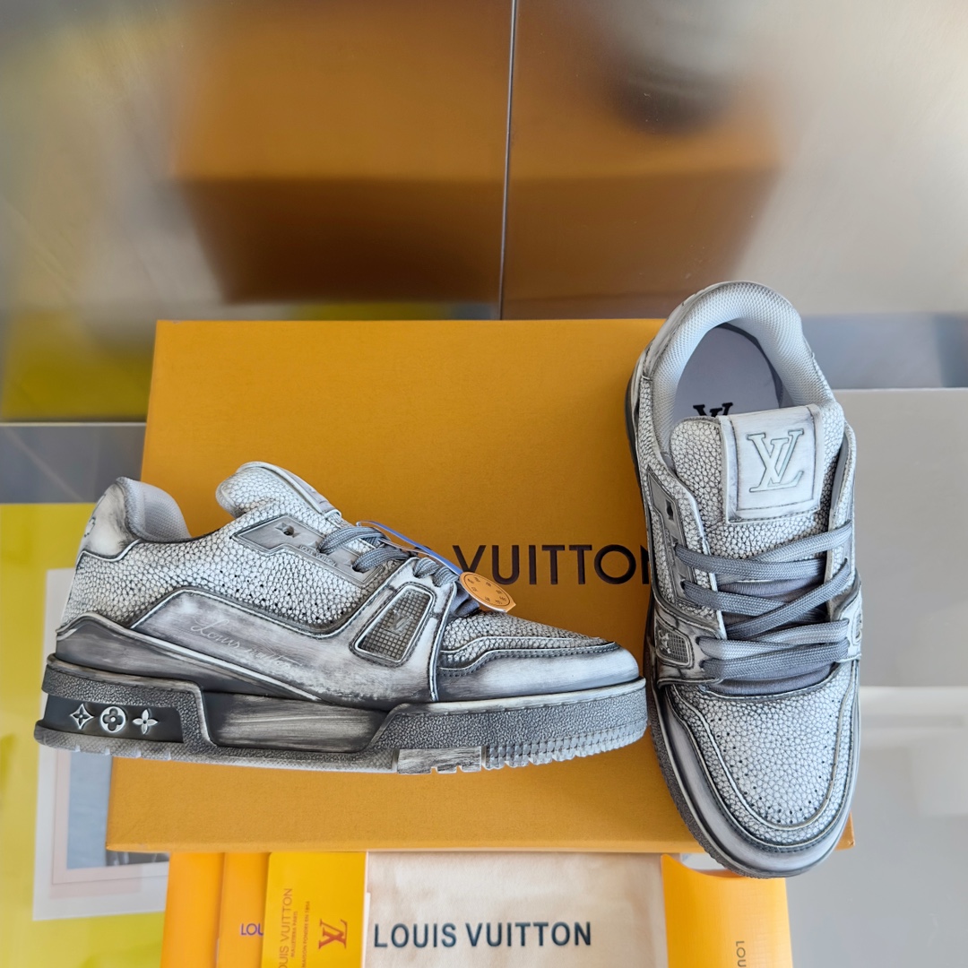 Louis Vuitton 2024ss Trainer Sneaker Size 36-46