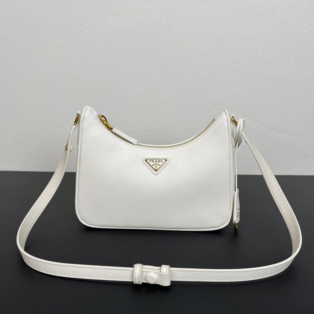 Prada 1BC204 Saffiano Leather Shoulder Bags Size 22*18*6cm