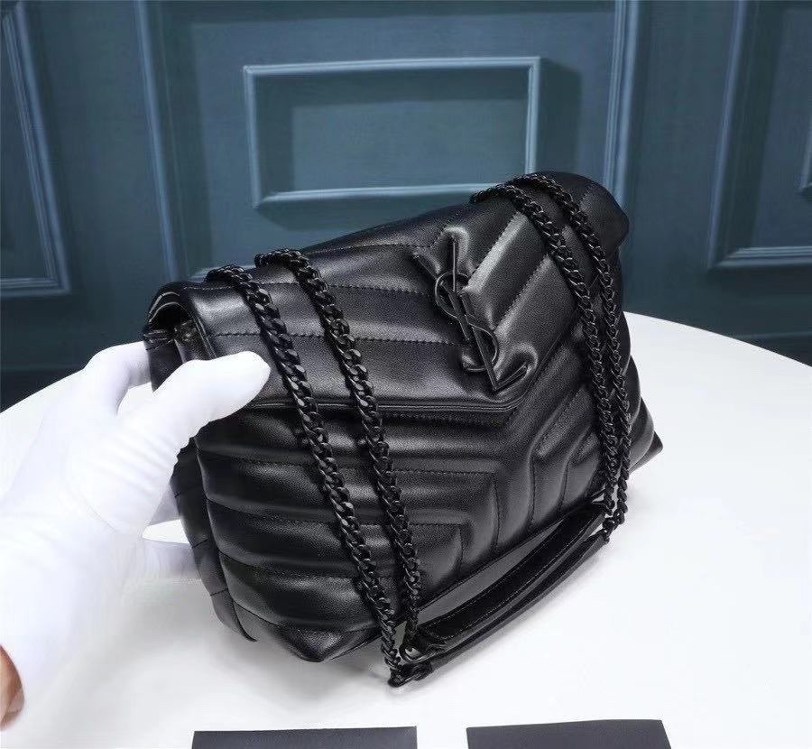 YSL Lou Lou Puffer Women Shoulder Bags 2-Size