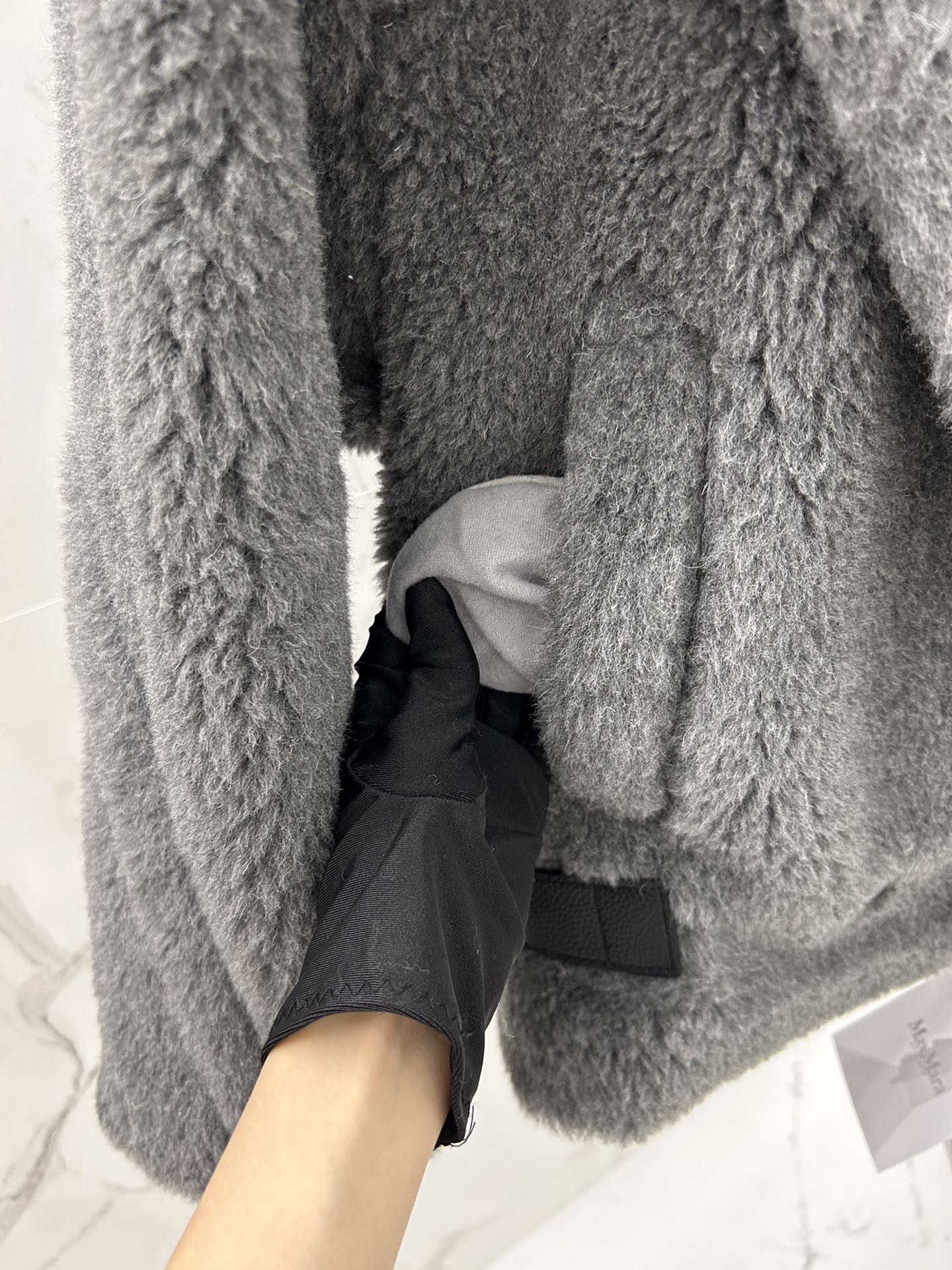 Max Mara Teddy fur Short coat Size XS-M