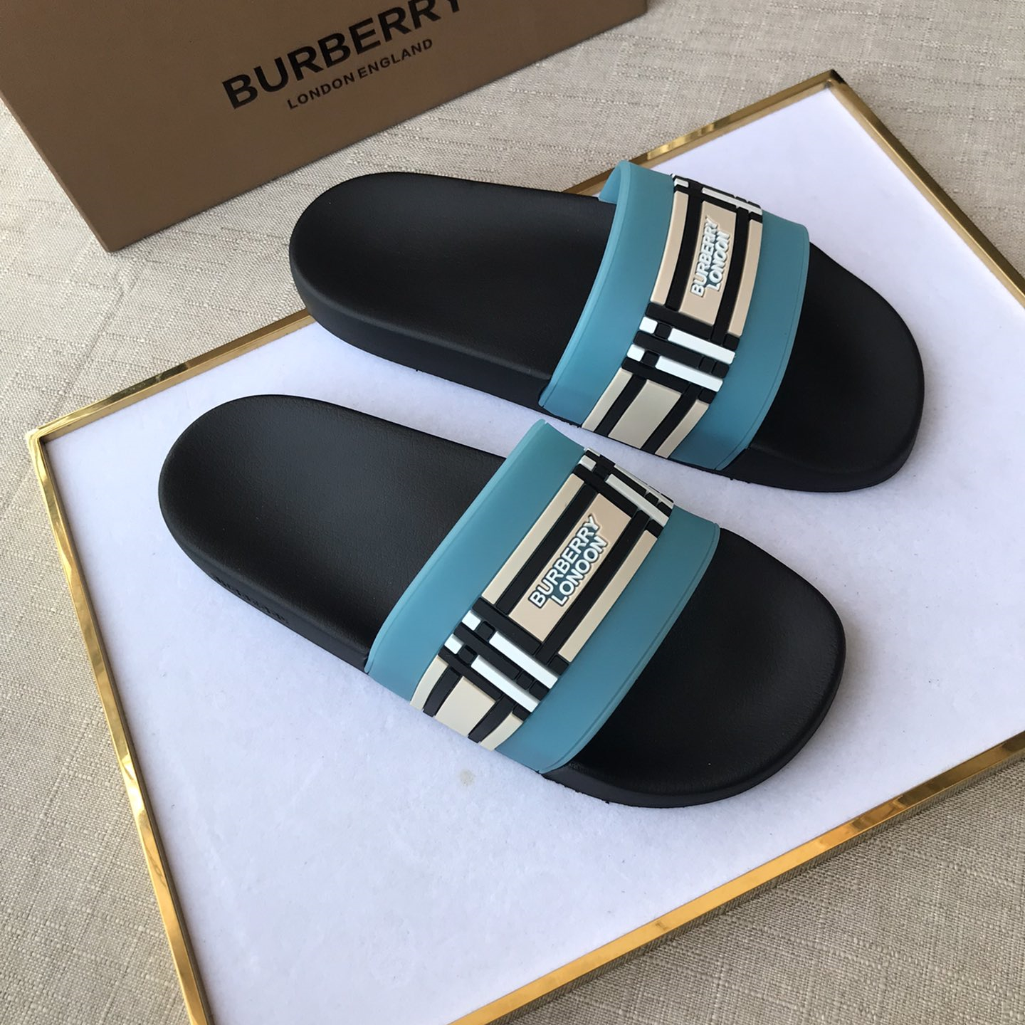 Burberry Mens Women Sandals Gr. 36-46