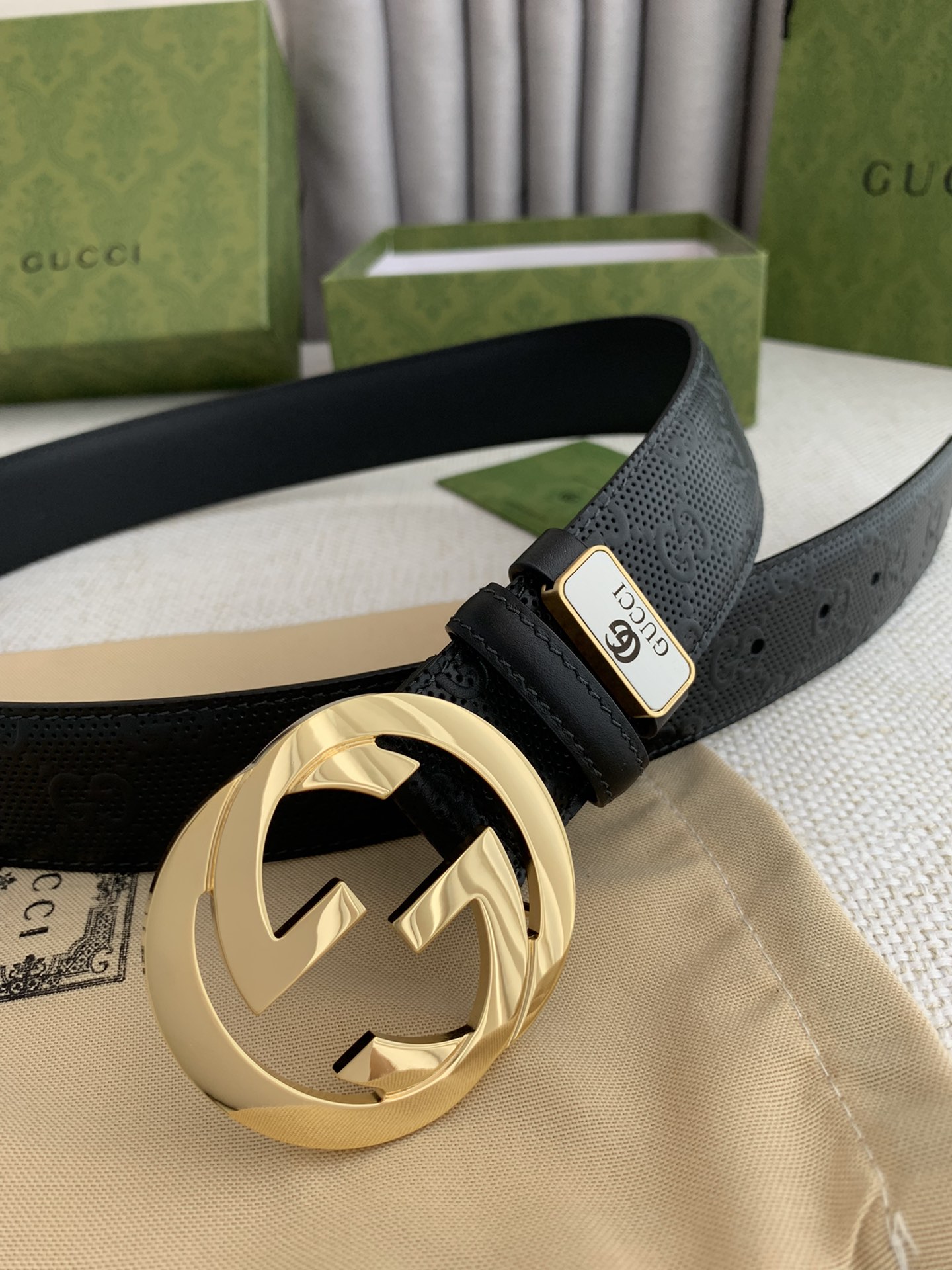 Gucci Men Belt Width 3.8cm
