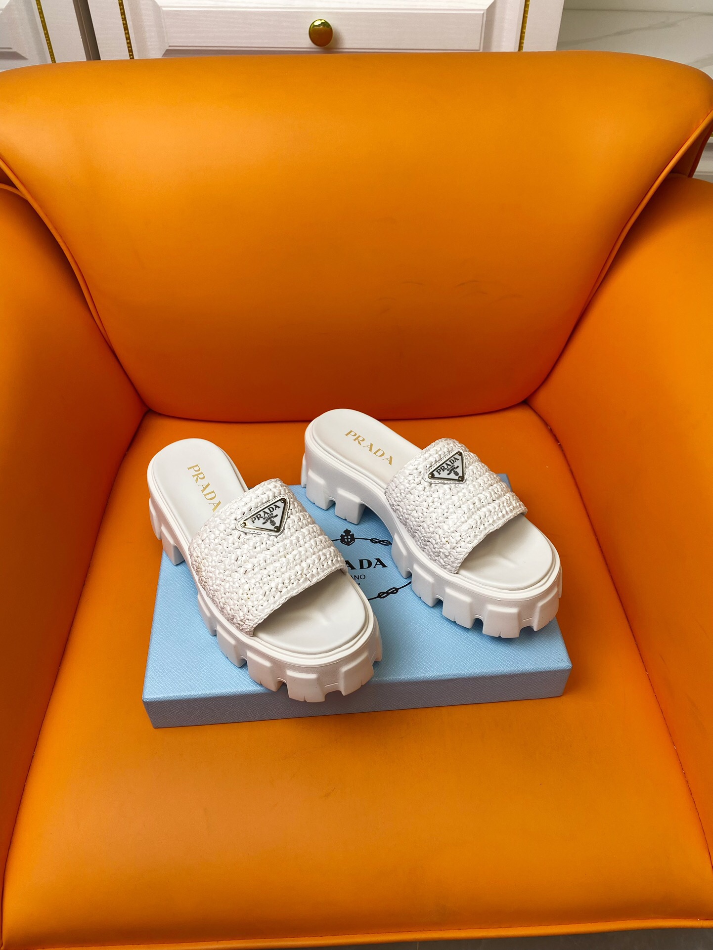 Prada 2024 New Monolith sandals Size 36-40