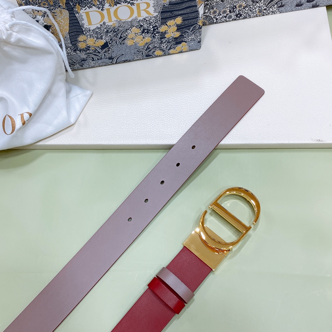 Dior Women Belt Width 3.5cm