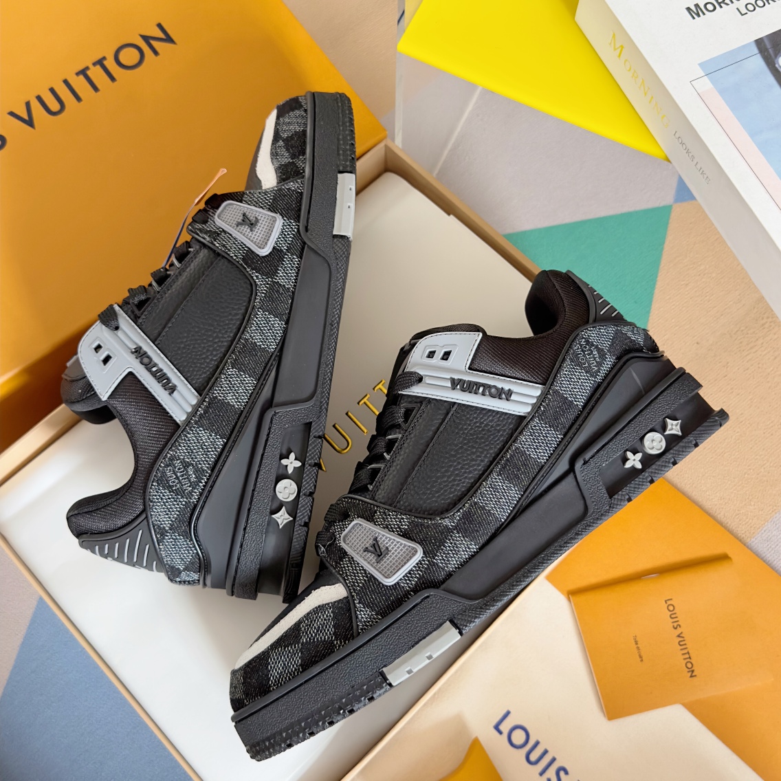 Louis Vuitton 2024New LV Trainer Sneaker Size 36-46