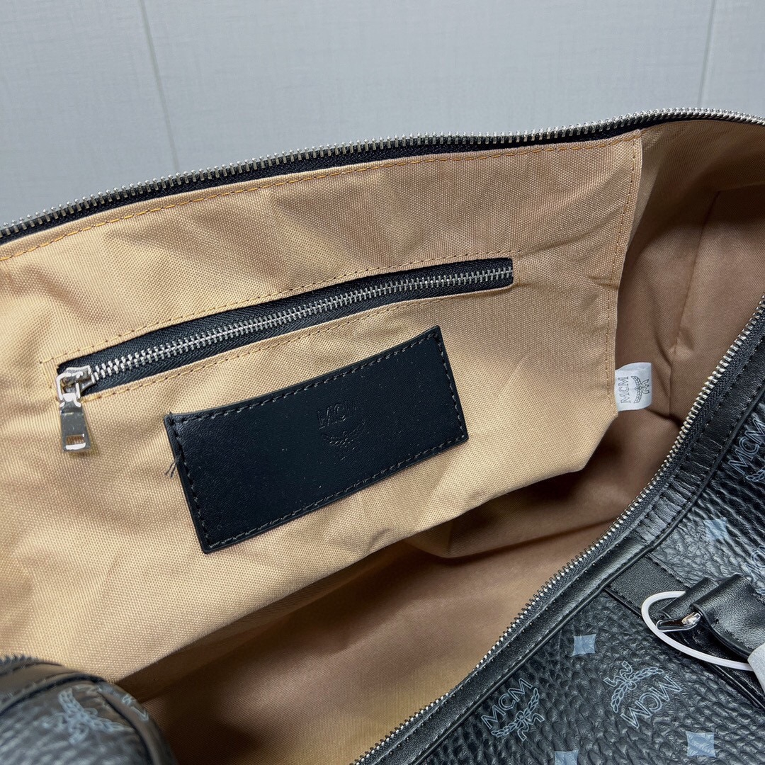 MCM Ottomar Weekender Bag in Visetos Size 45cm