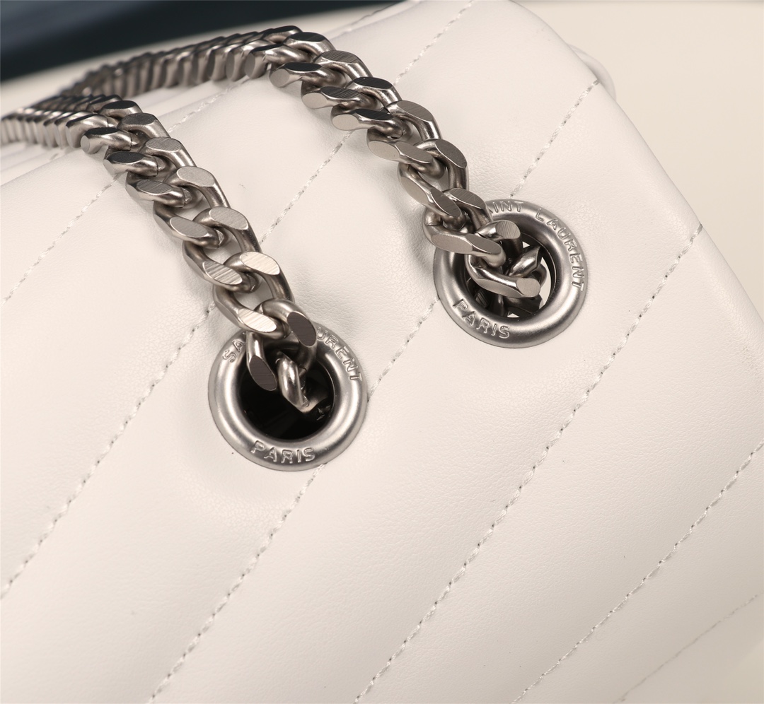 YSL Lou Lou Puffer Women Shoulder Bags Size 30cm