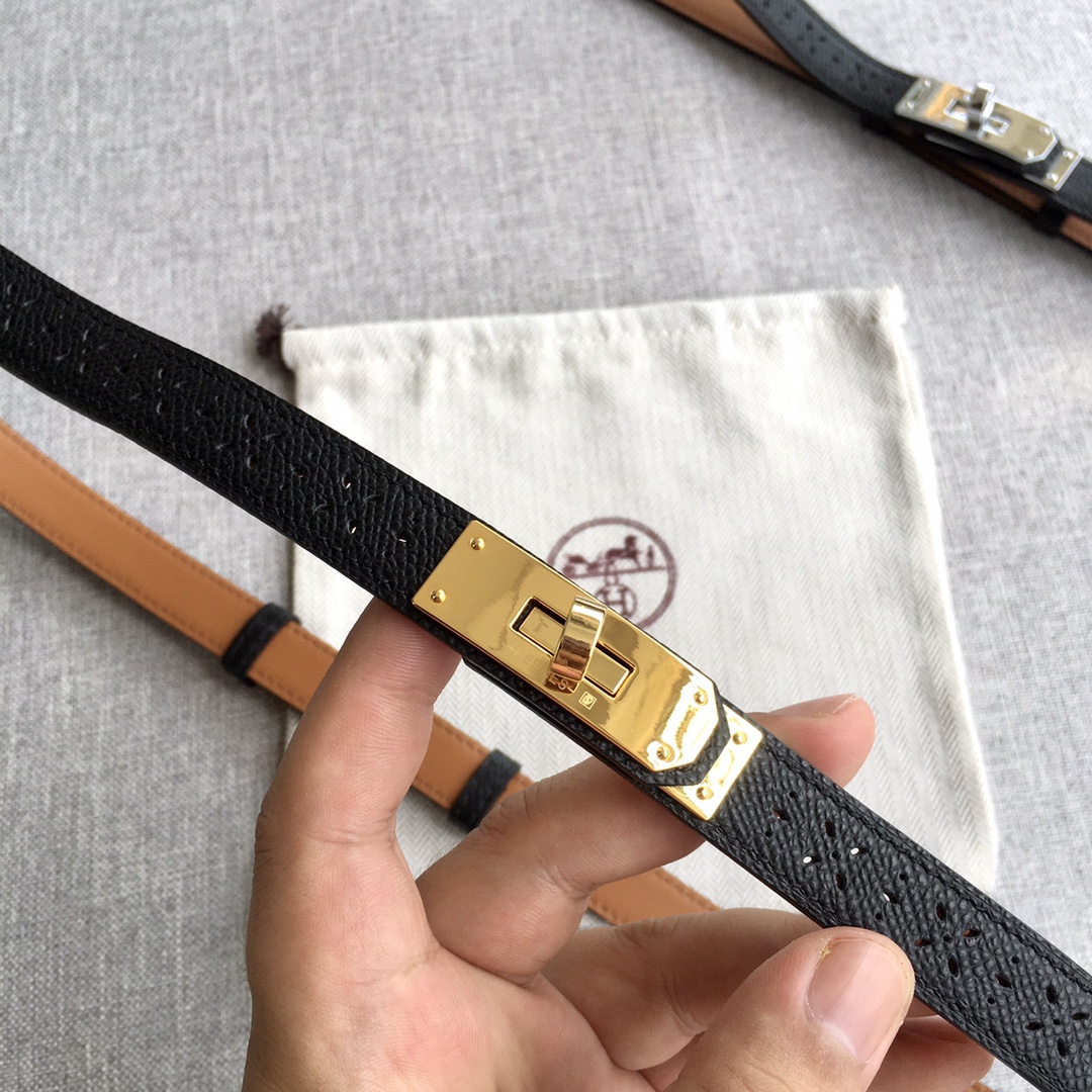 Hermes Kelly Women Belt Width 1.8cm