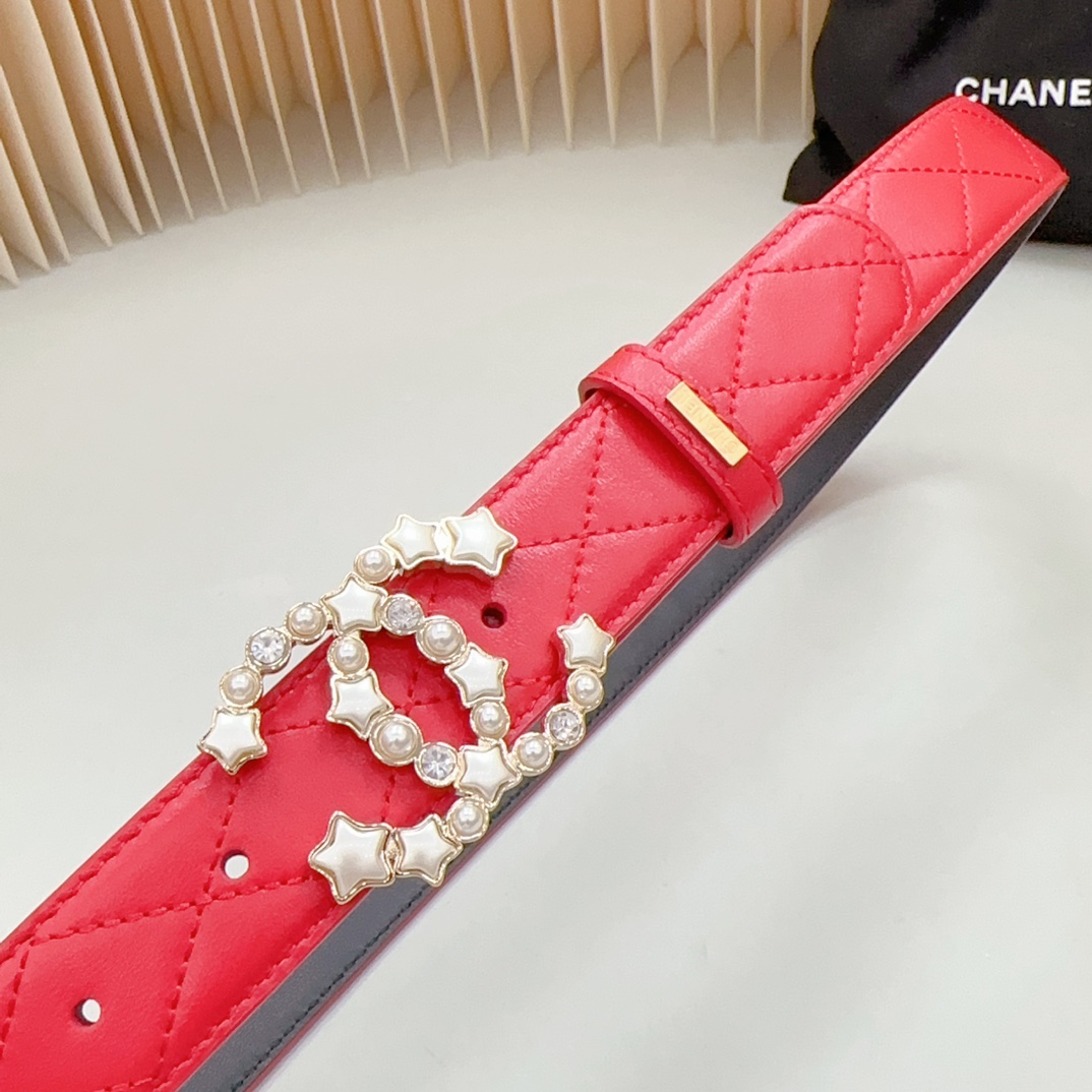 Chanel Women Belt Width 3cm